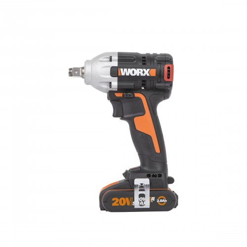 Worx WX272 - Llave de Impacto BL 20V (2bat 2.0Ah)