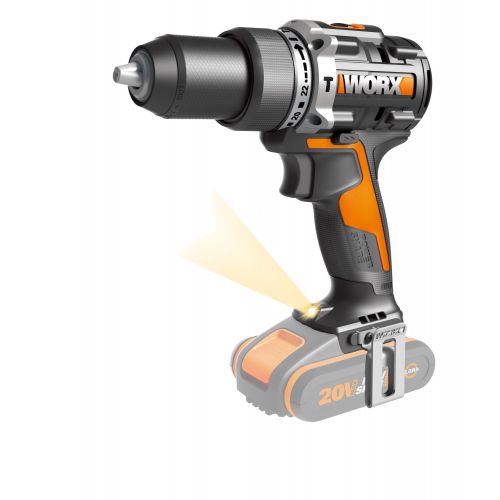 Worx WX352.9 - Taladro Percutor Brushless 20V...