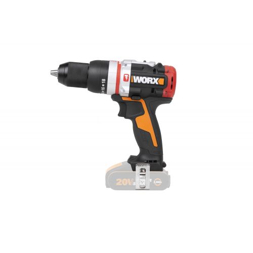 Worx WX354.9 - Taladro percutor Brushless Slammer Drill 20V (S/bat)