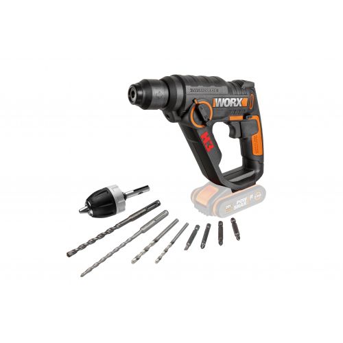 Worx WX390.9 - H3 Martillo / Taladro / Atornillador 20V (S/bat)