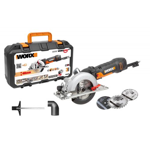 Worx WX439 - Sierra circular WorxSaw XL 480W 46mm