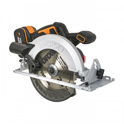 Worx WX520 - Sierra circular 185mm BL 20V (1bat...