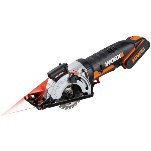Worx WX523 - Sierra circular Worxsaw 20V 2.0Ah (1bat)