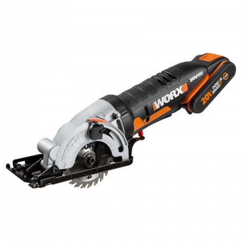 Worx WX527 - Sierra circular Worxsaw 20V (1bat 2.0Ah)