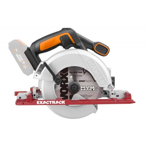 Worx WX530.9 - Sierra circular ExacTrack 20V (S/bat)