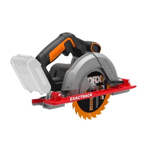 Worx WX530.9 - Sierra circular ExacTrack 20V (S/bat)