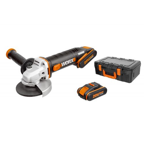 Worx WX800 - Amoladora 115mm 20V 2.0Ah (2 bat)