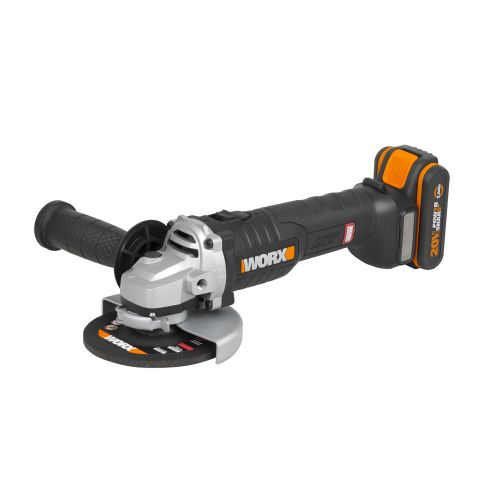 Worx WX812 - Amoladora Brushless 125mm 20V 4.0Ah (1 bat)