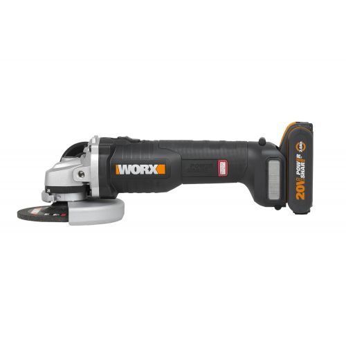 Worx WX812 - Amoladora Brushless 125mm 20V 4.0Ah (1 bat)