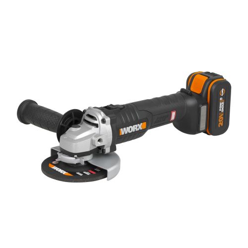 Worx WX812 - Amoladora Brushless 125mm 20V 4.0Ah (1 bat)