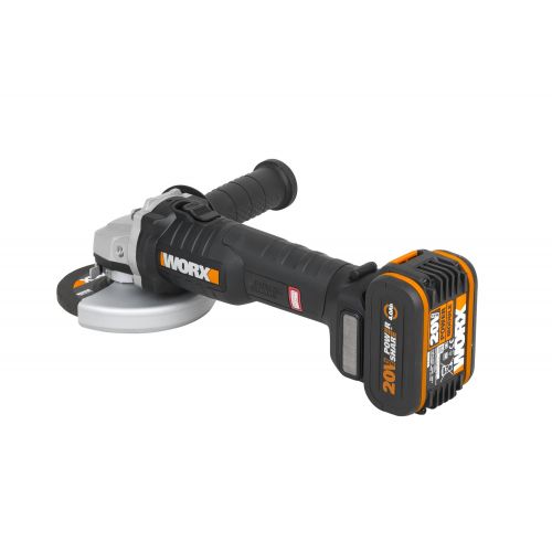 Worx WX812 - Amoladora Brushless 125mm 20V 4.0Ah (1 bat)