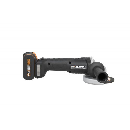 Worx WX812 - Amoladora Brushless 125mm 20V 4.0Ah (1 bat)