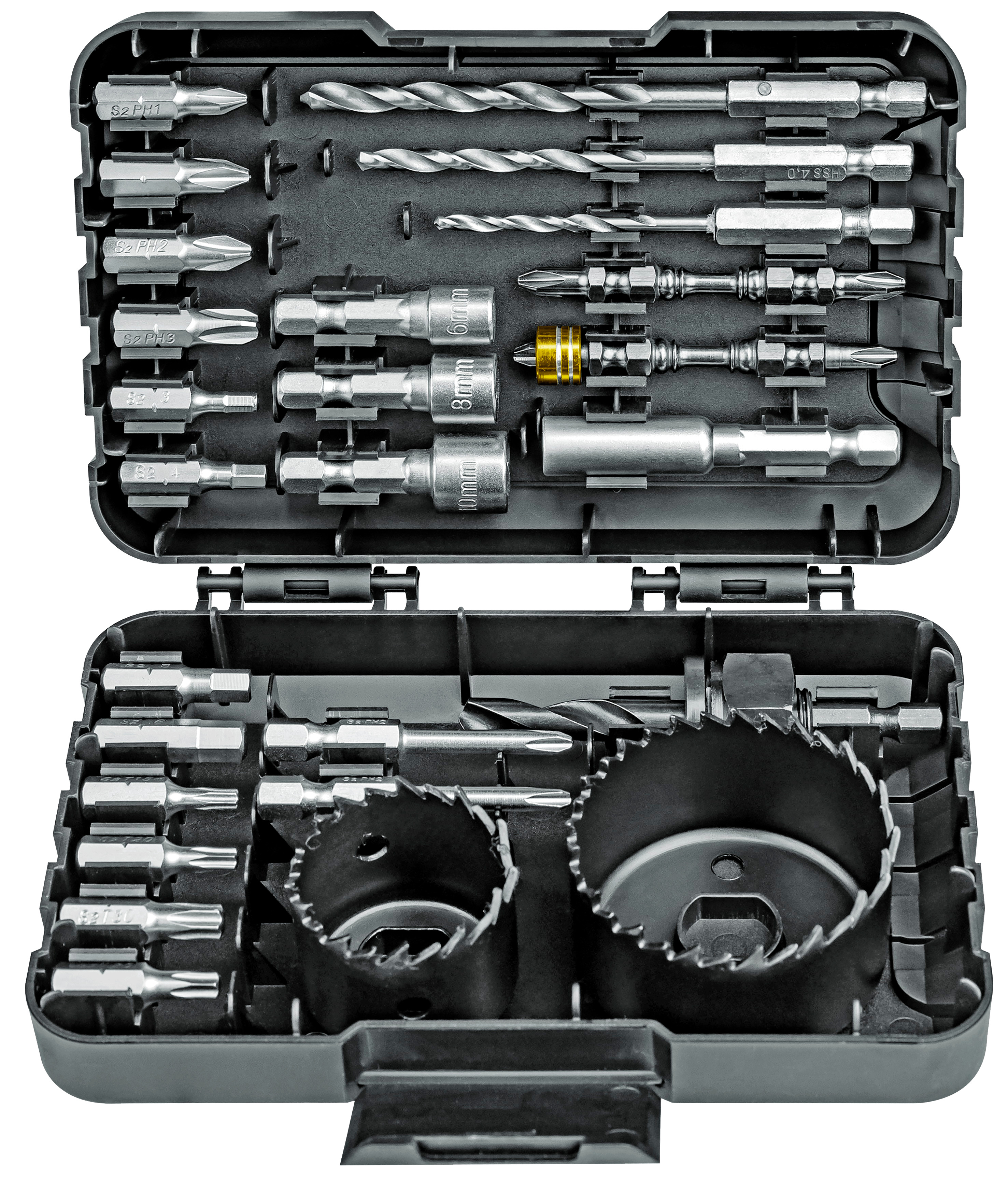 Estuche puntas y brocas (25uds)