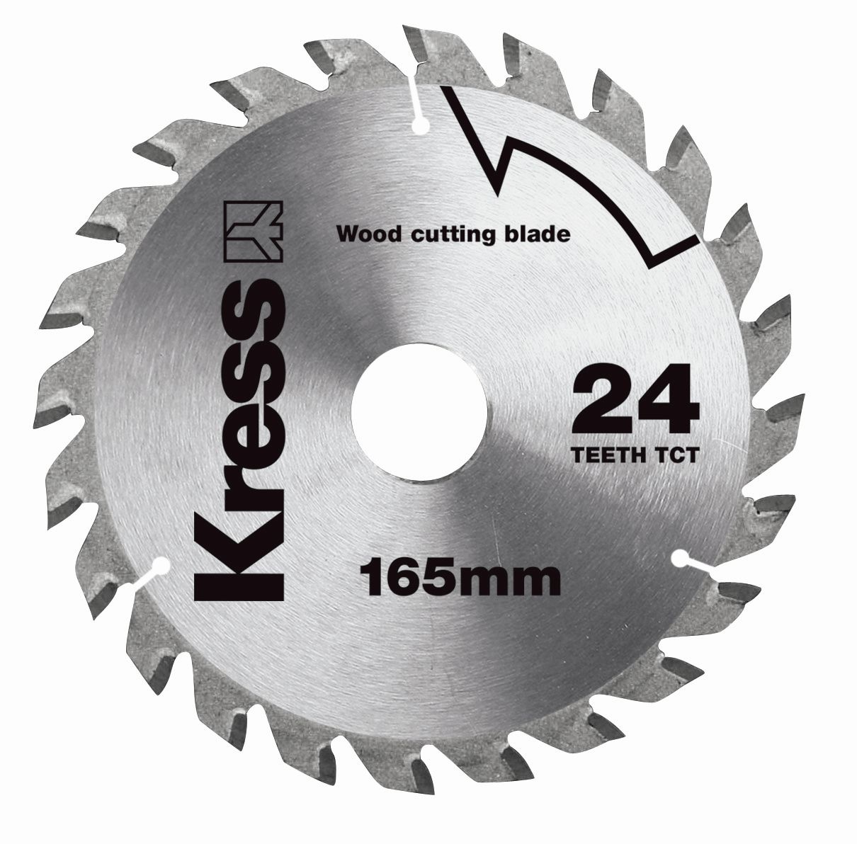 Disco de corte madera 24D 165mm