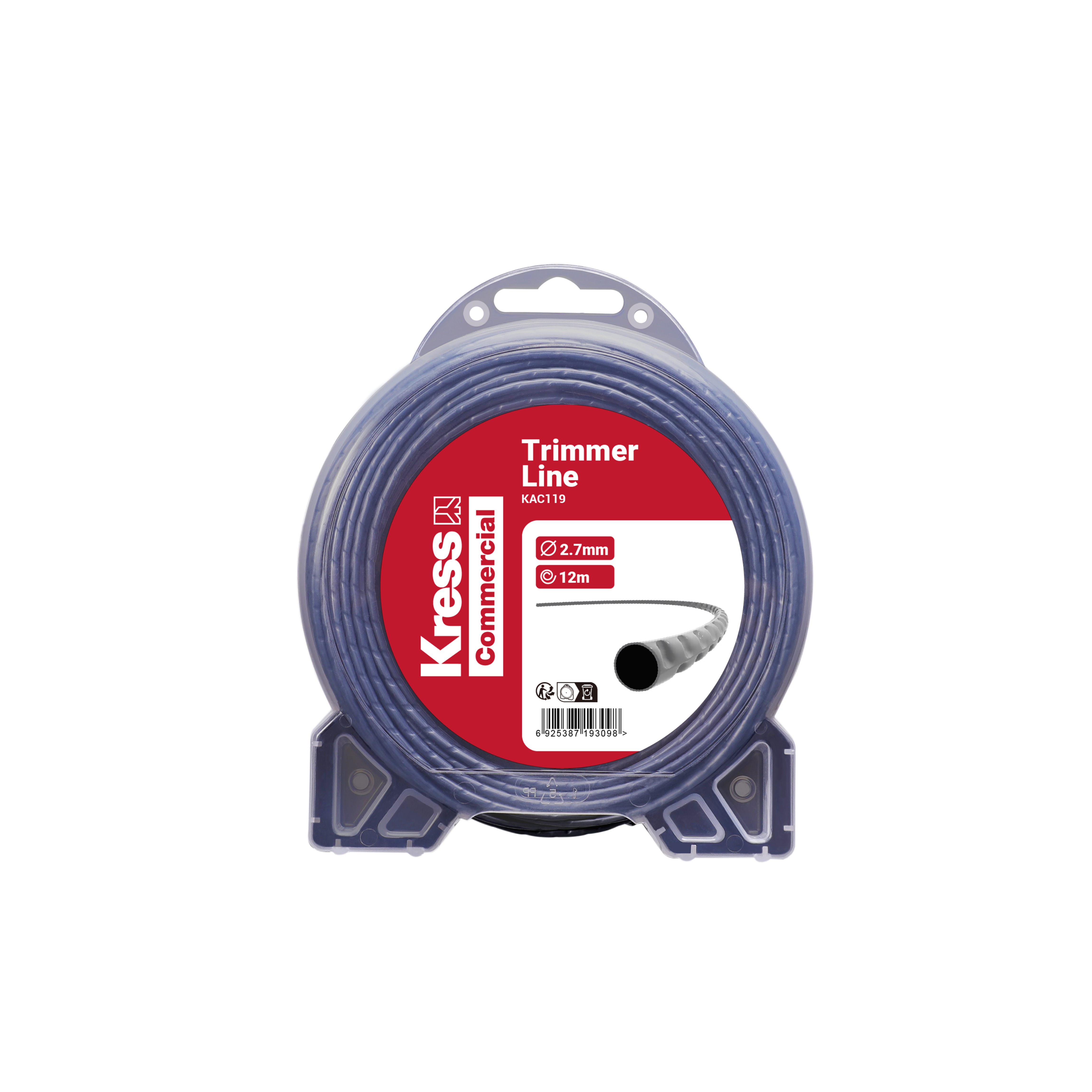 Hilo de corte 0,105”/2,7mm (aprox. 40’/12m)