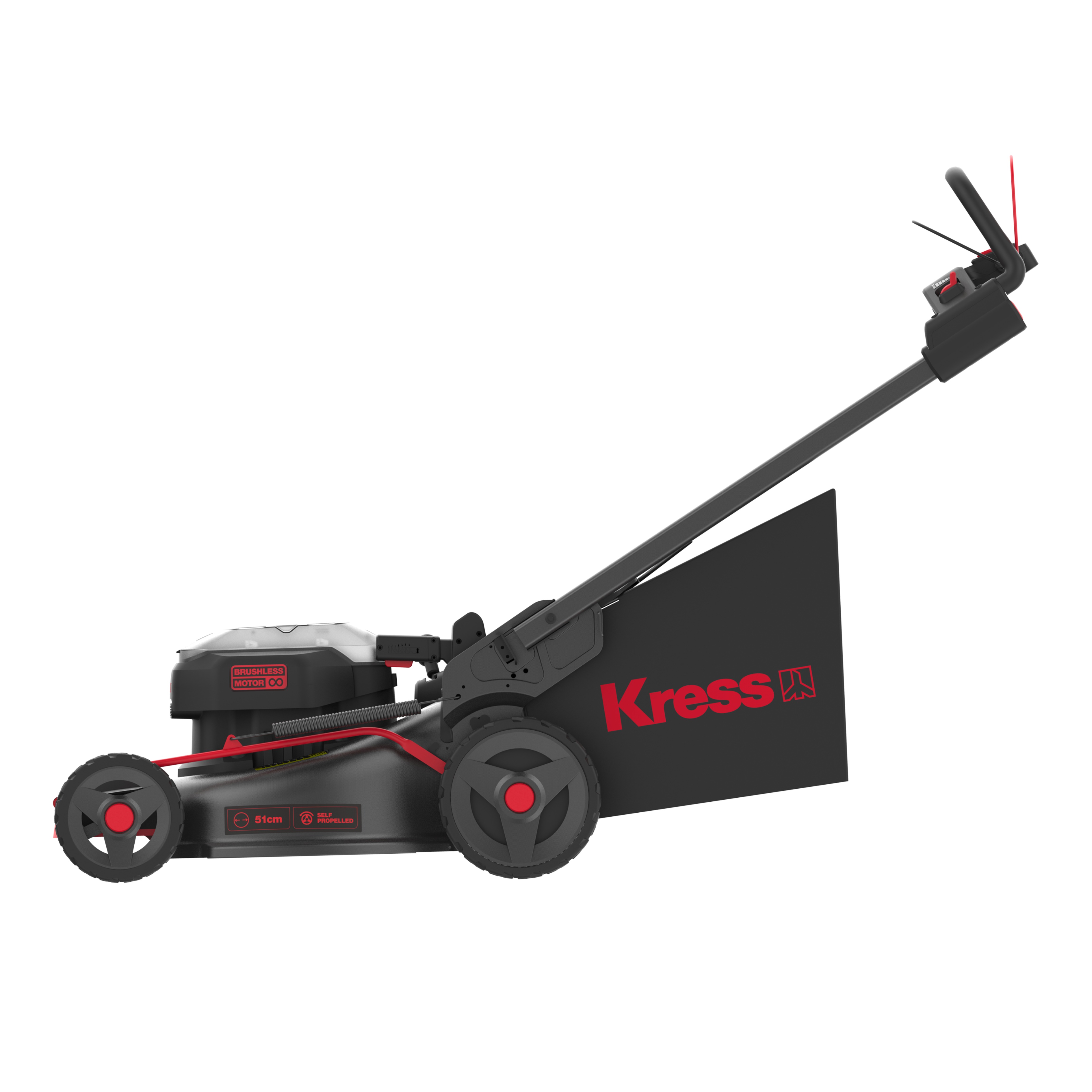 Cortacésped autopropulsado 51 cm (Sin batería, ni cargador)