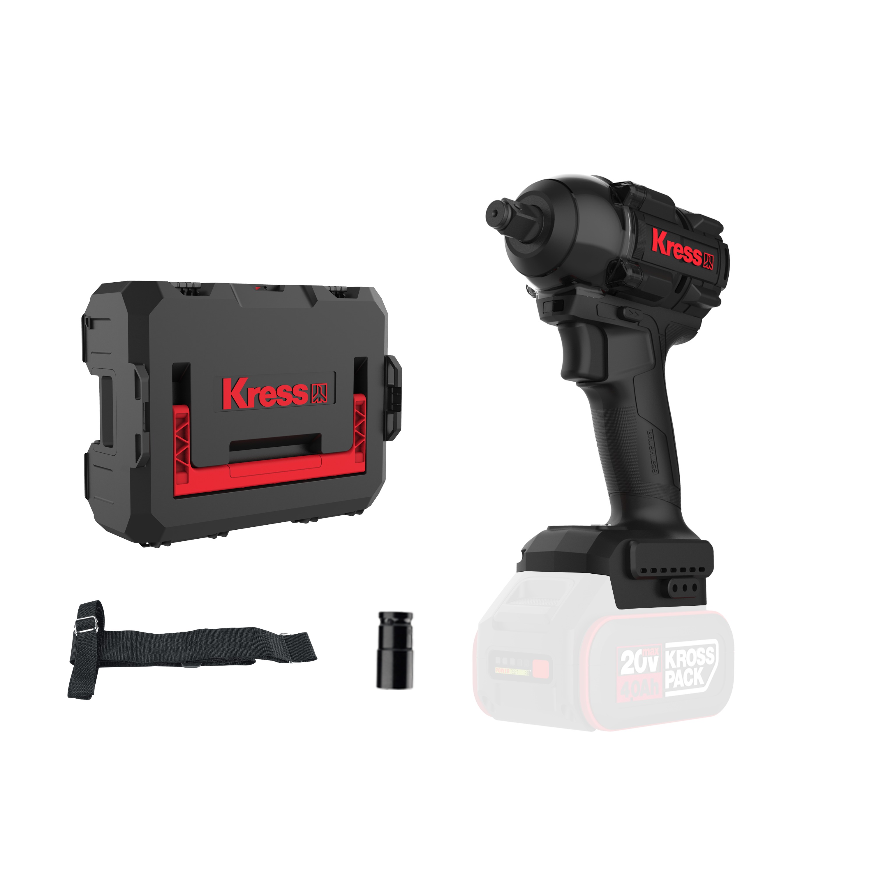 Llave de impacto Brushless 20V  S/bat  500Nm