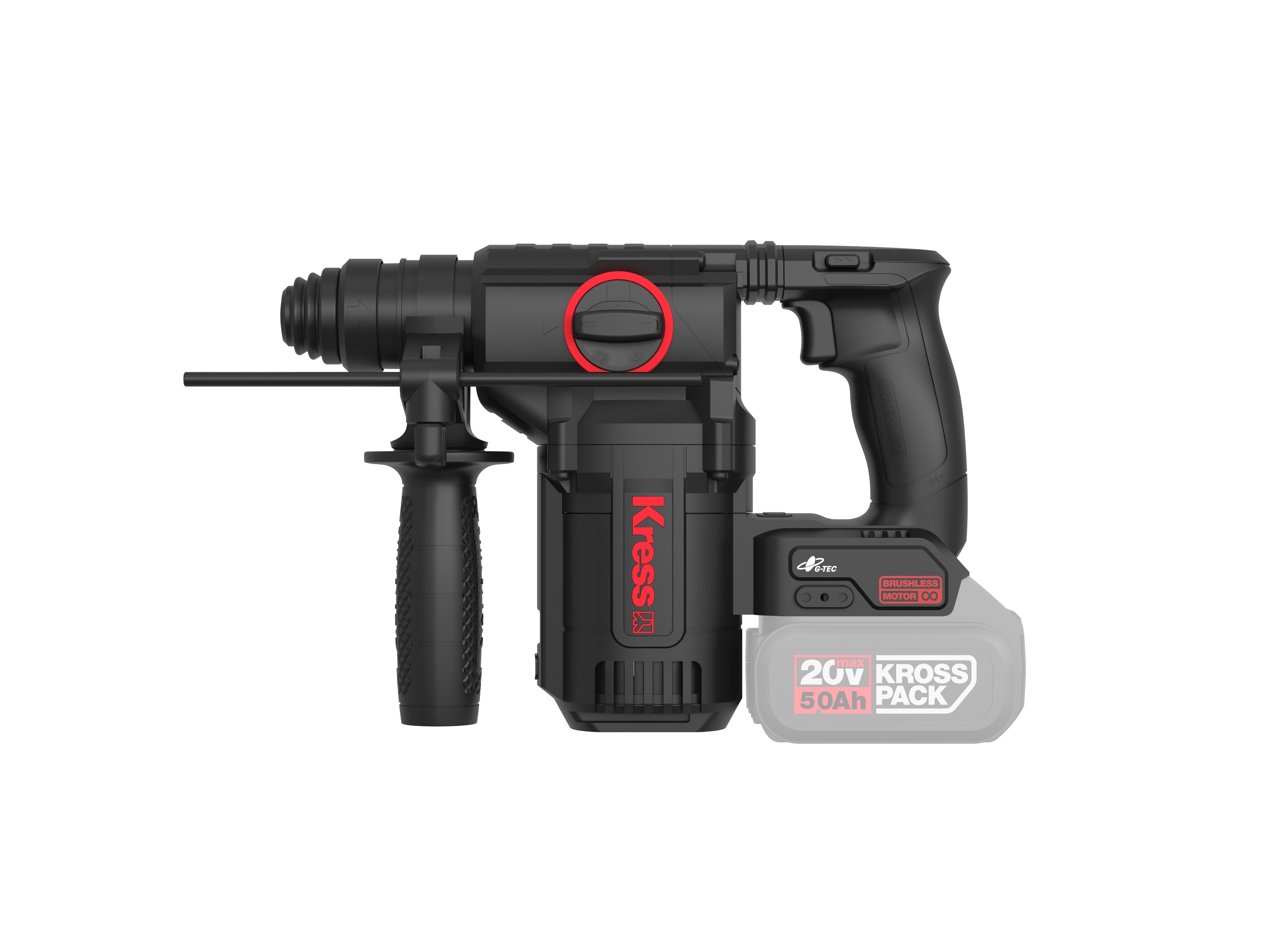 Martillo 4F Brushless 2,2J 20V S/bat