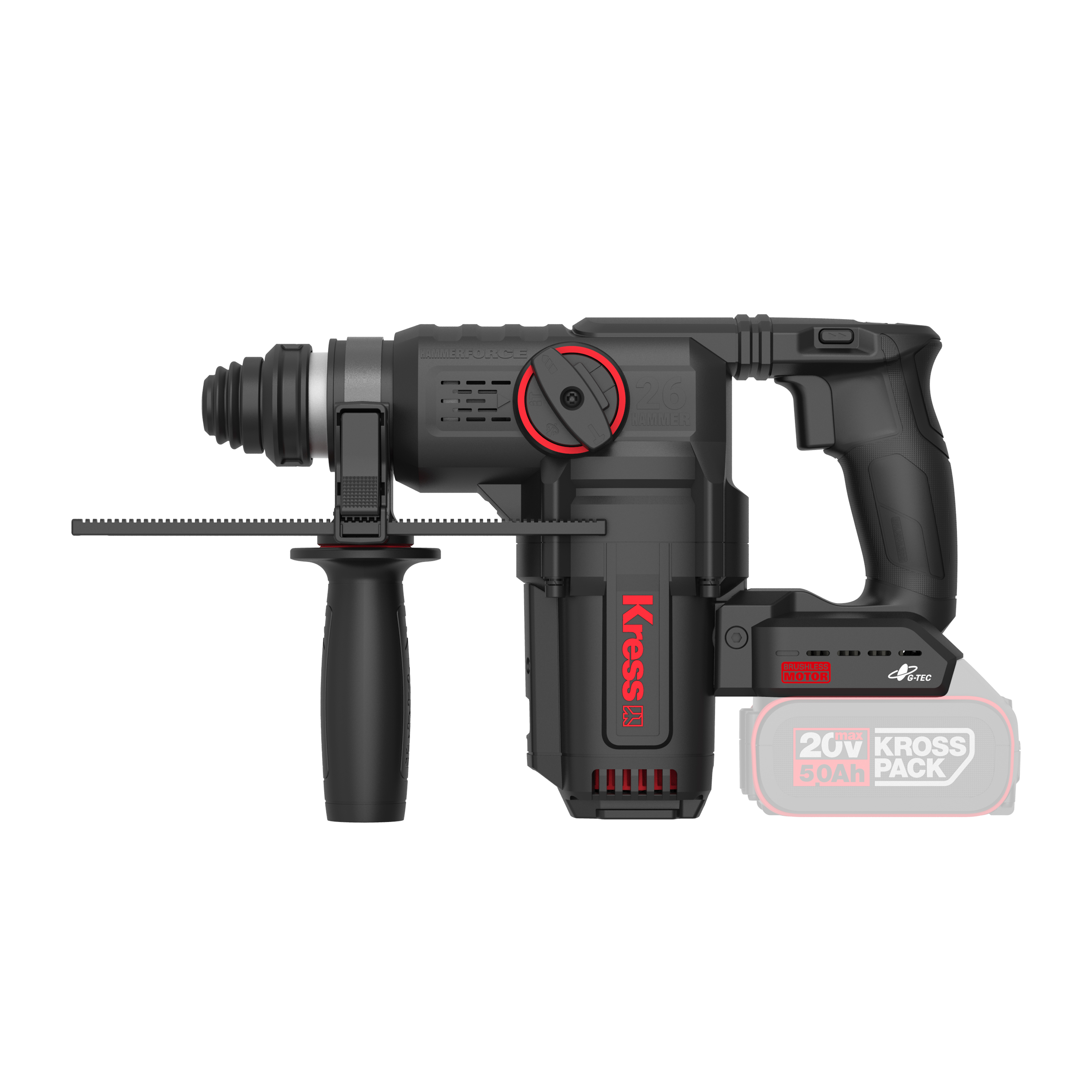 Martillo SDS+ Brushless 3J 20 V S/bat