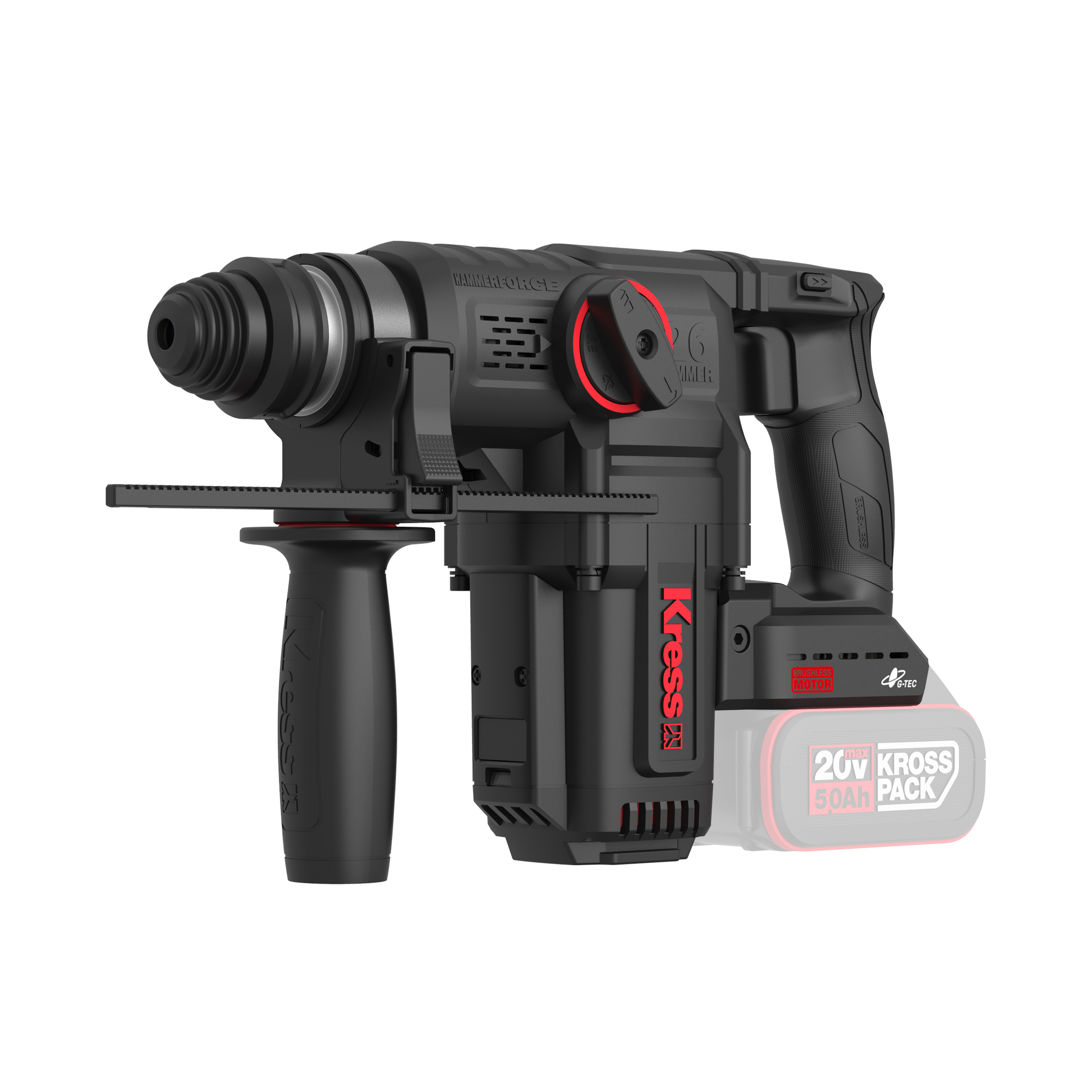 Martillo SDS+ Brushless 3J 20 V S/bat
