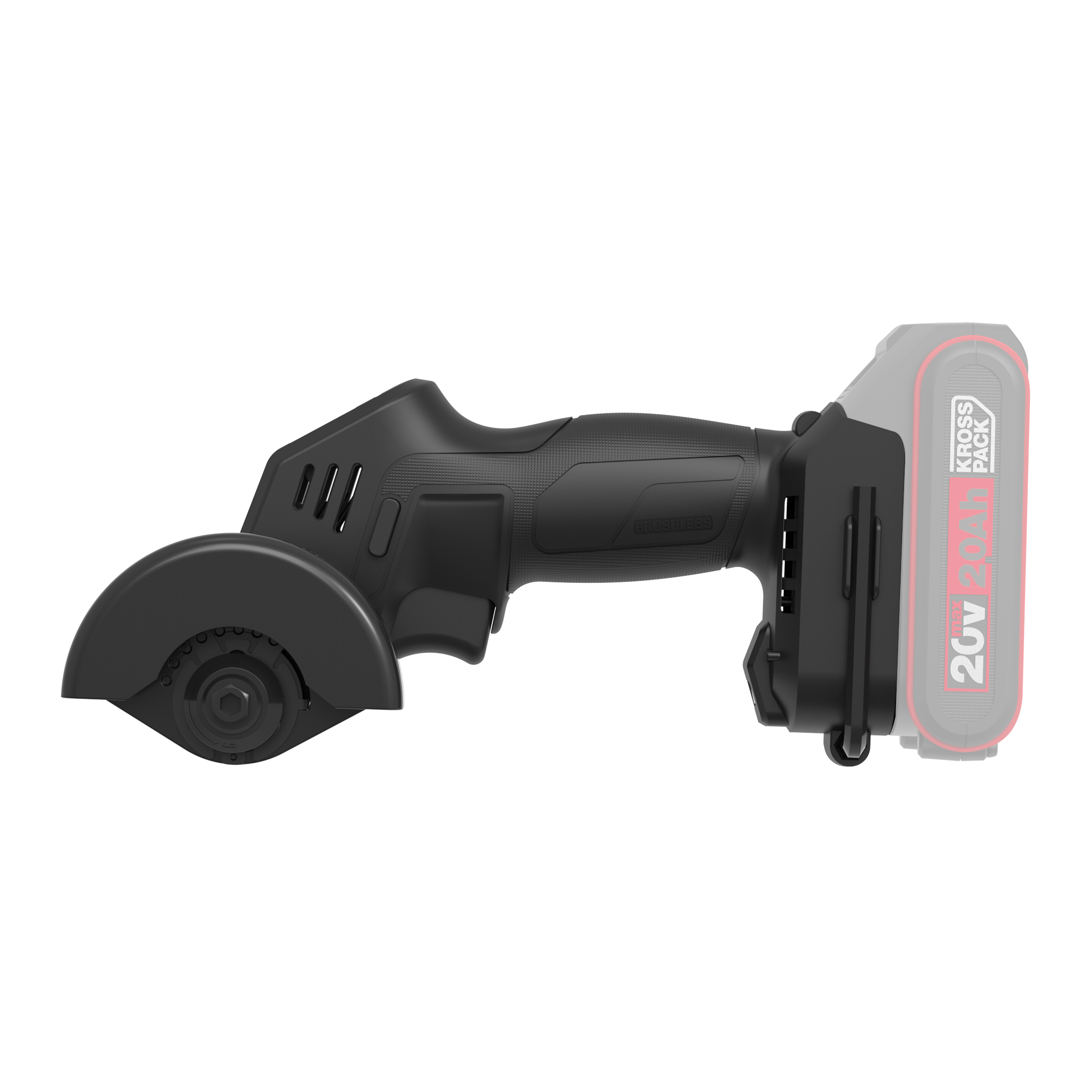 Mini amoladora Brushless 20V 76mm S/bat