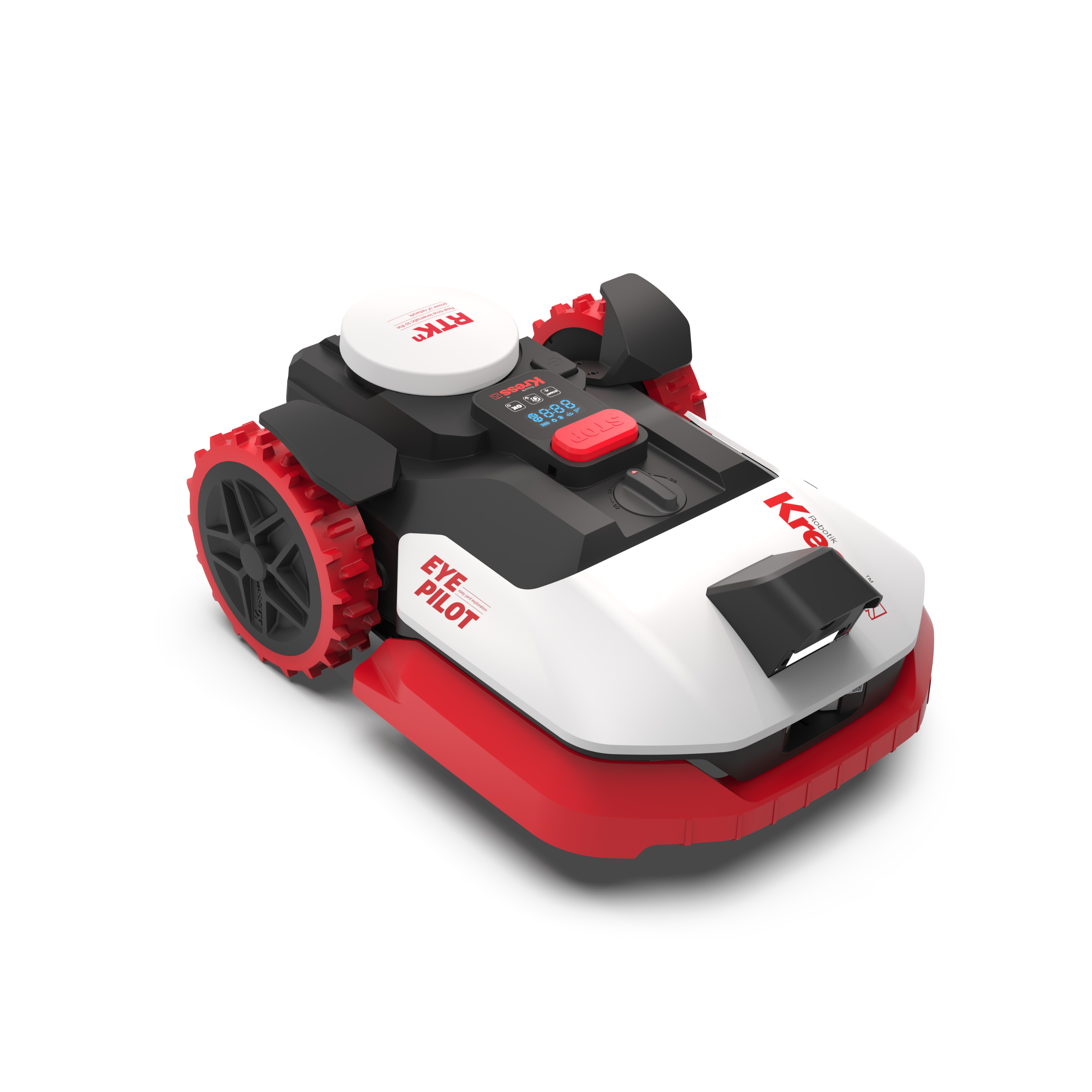 Kress EyePilot® RTKⁿ 500 m² AI robotic lawn mower with Mono VSLAM Camera