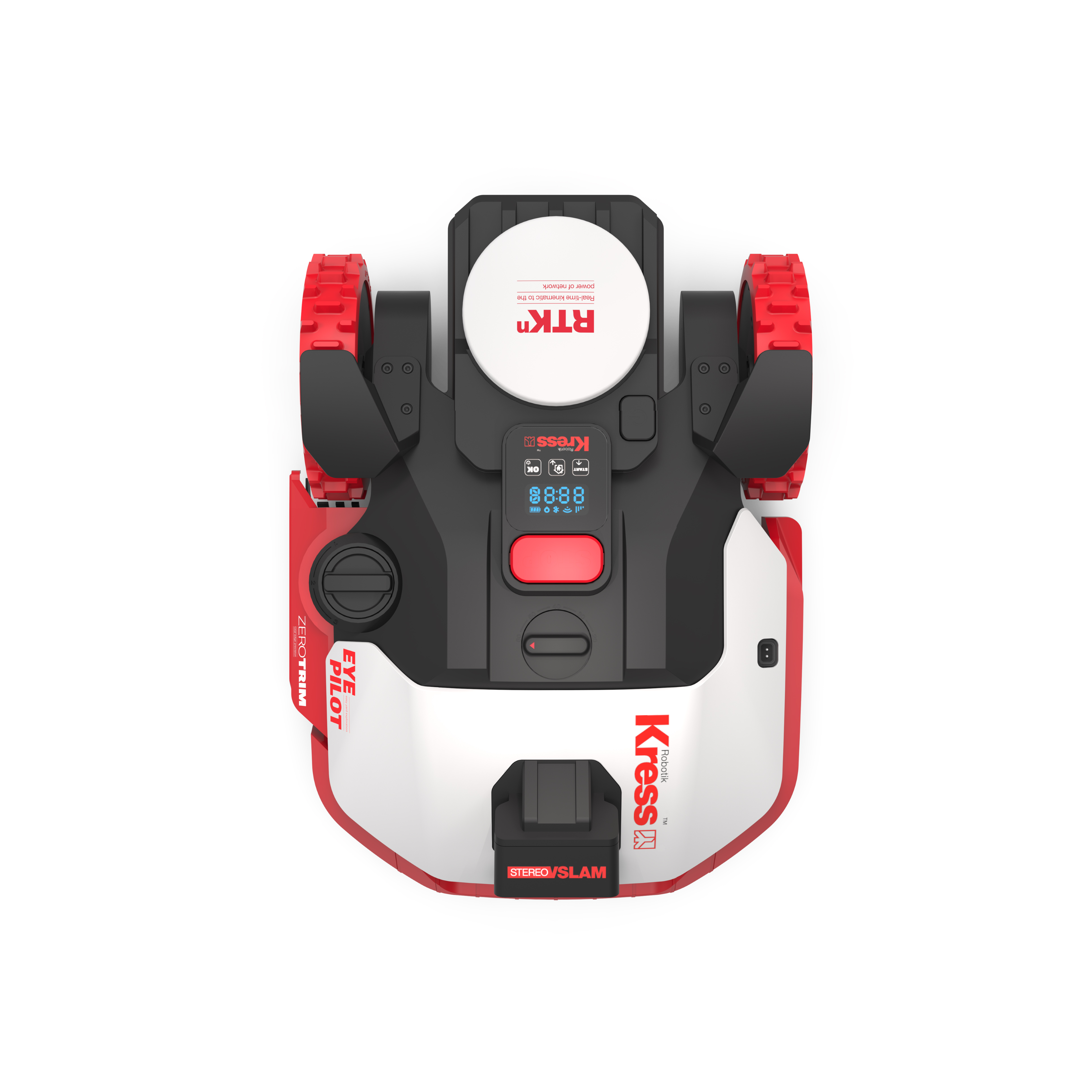 Robot cortacésped Kress EyePilot® RTKⁿ 700 m² AI con cámara Mono VSLAM con 4G integrado
