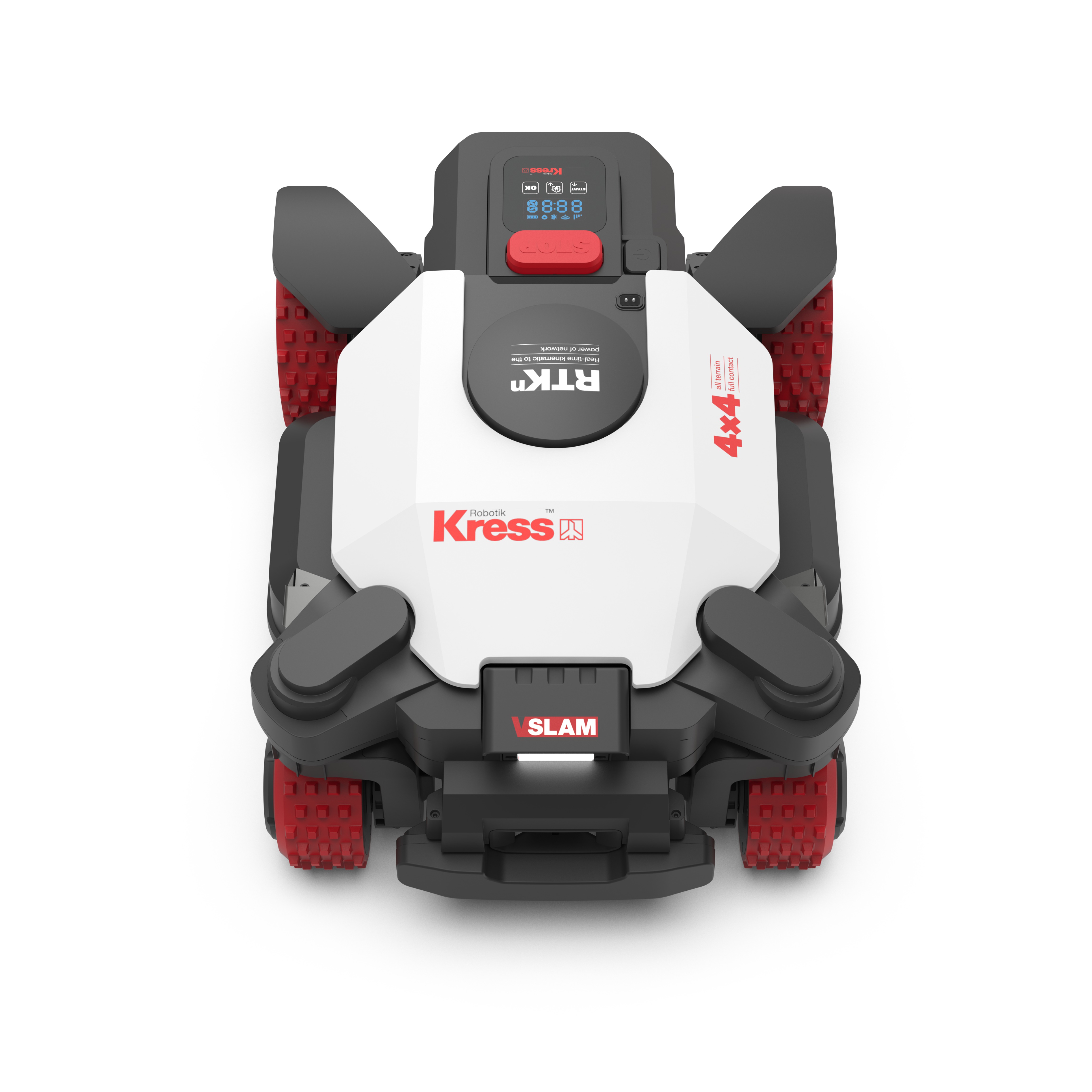 Kress EyePilot® 4×4 RTKⁿ 800 m² AI AWD robotic lawn mower with Mono VSLAM Camera