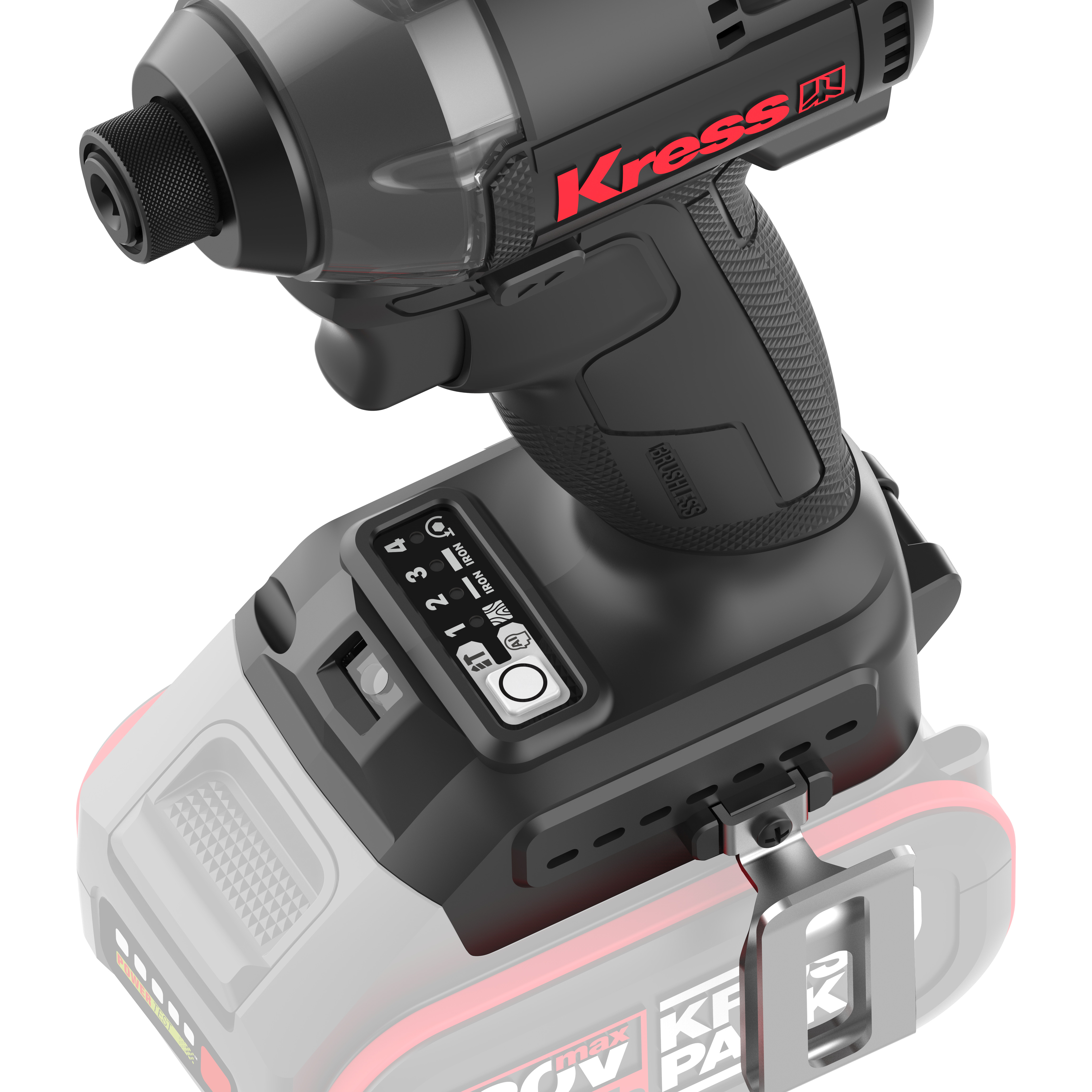 Atorn. Impacto Brushless 20V S/bat 230Nm Compacto 4 F