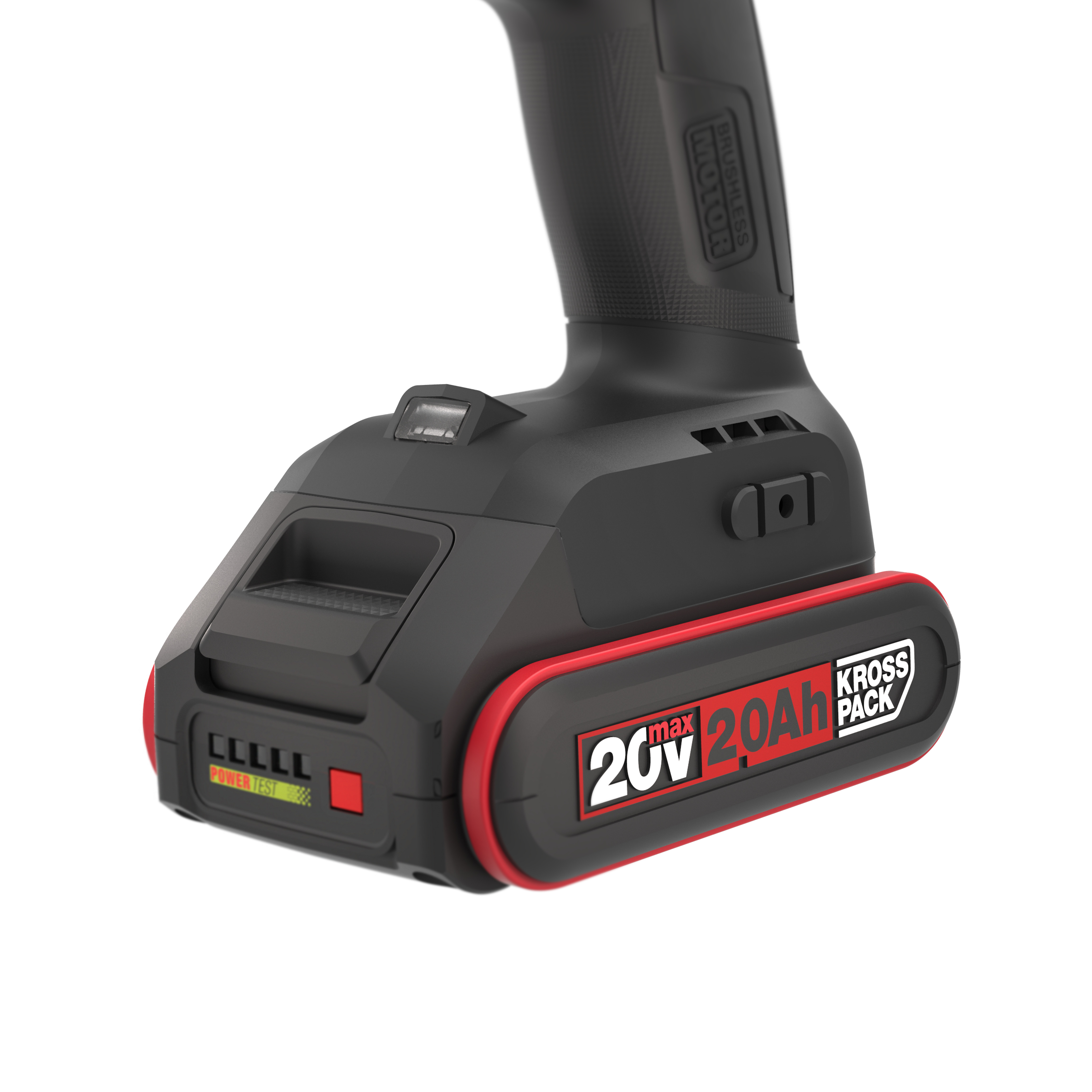 Taladro Percutor Brushless 20V 2bat 2Ah 60Nm