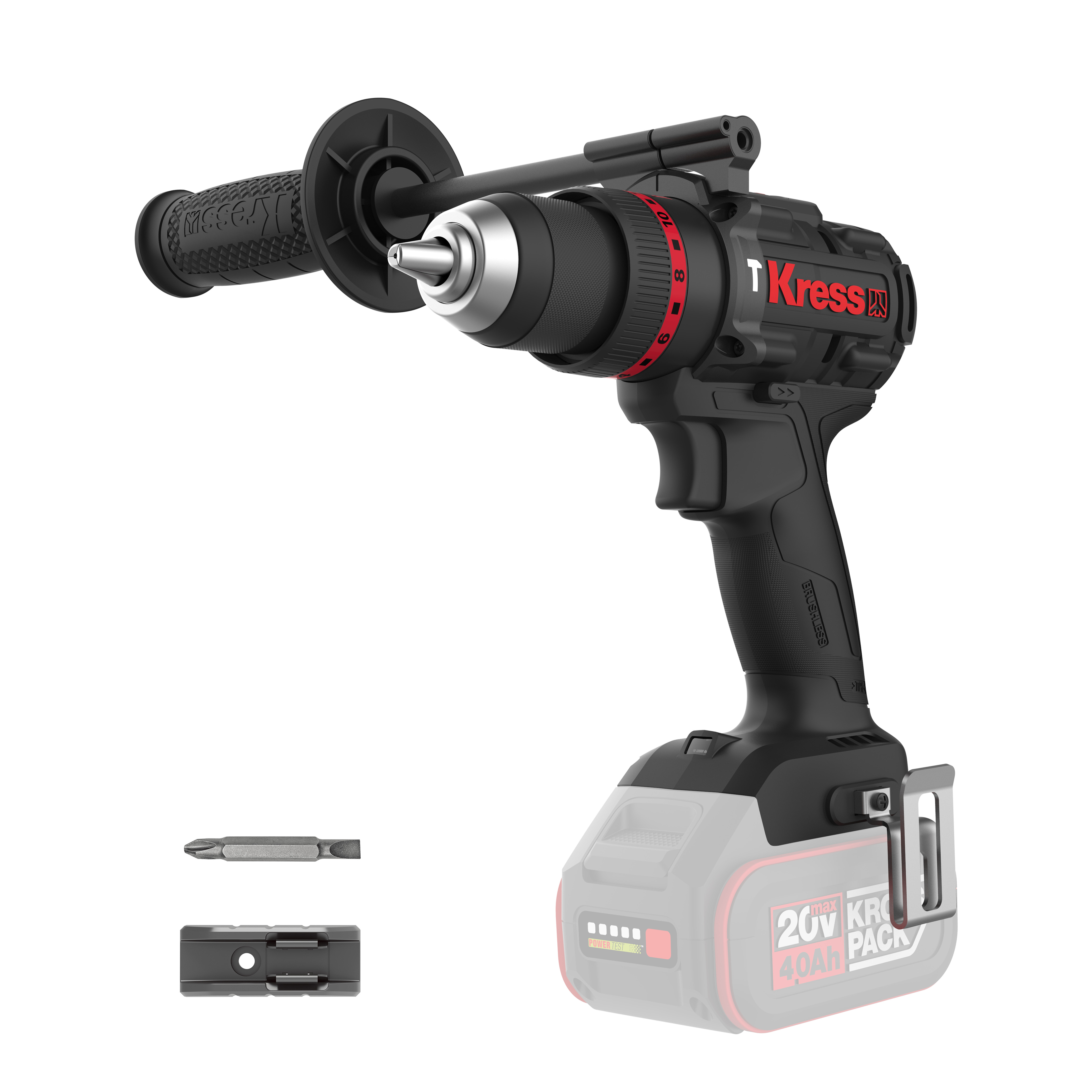 Taladro Percutor Brushless 20V S/bat 95Nm