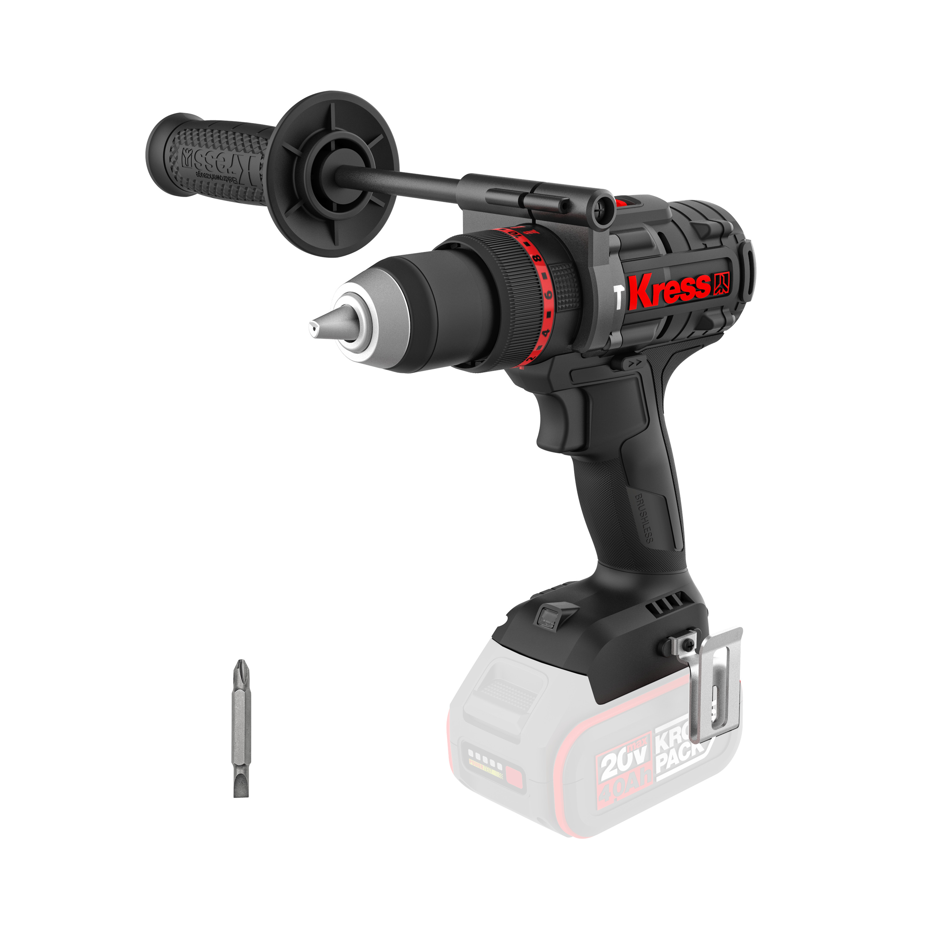 Taladro Percutor Brushless 20V S/bat 150Nm