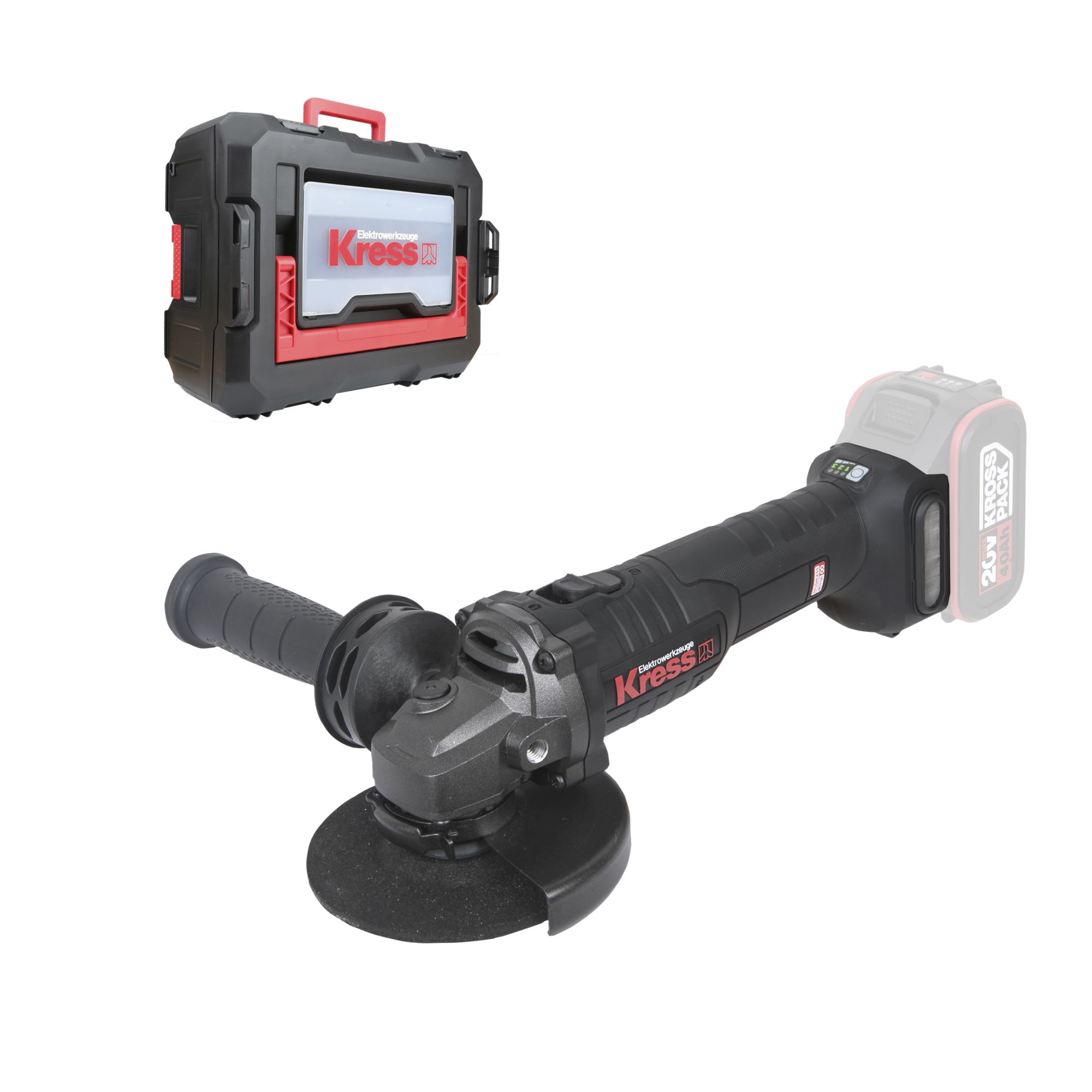 Mini amoladora Brushless 20V 125mm S/bat