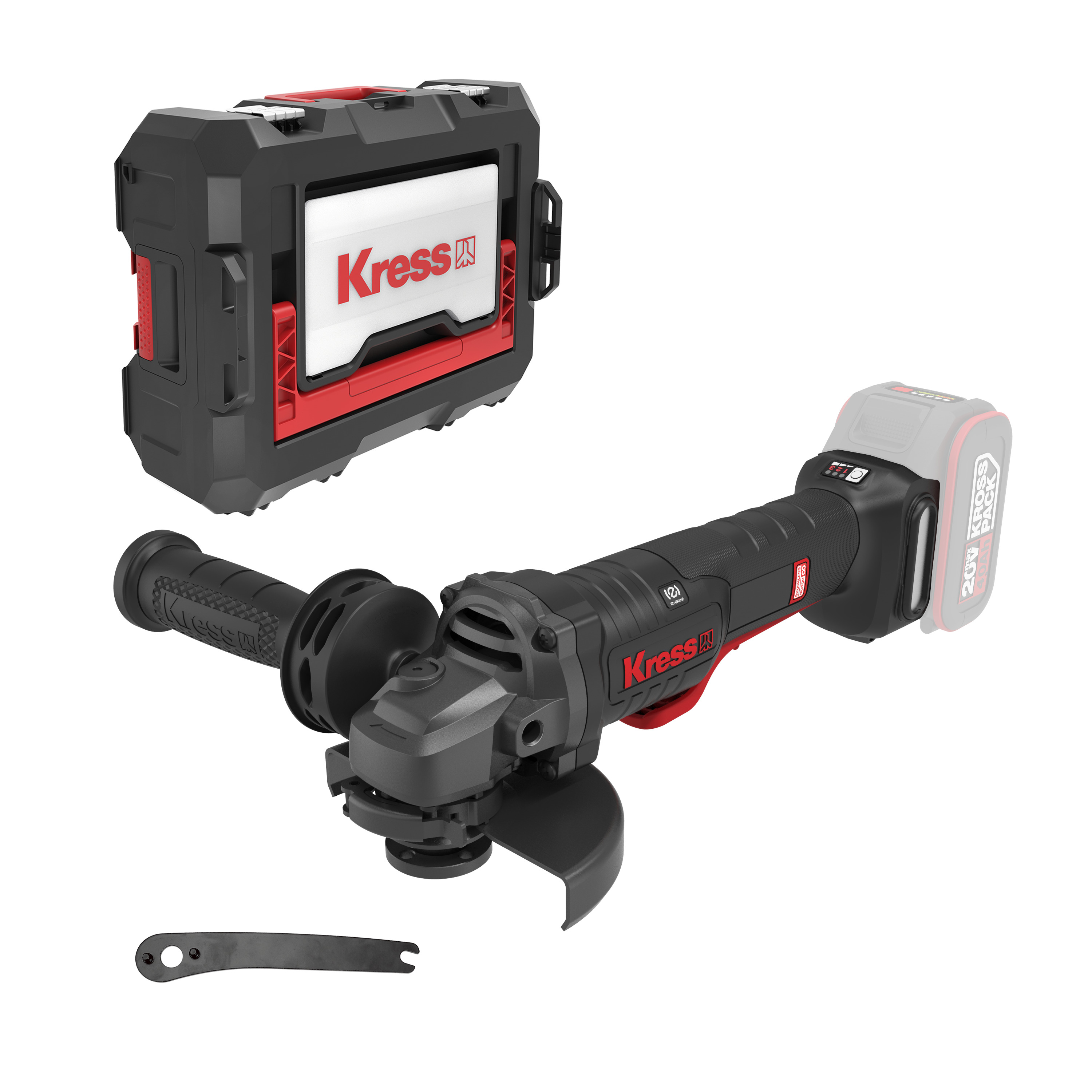 Mini amoladora Brushless 20V 125mm S/bat