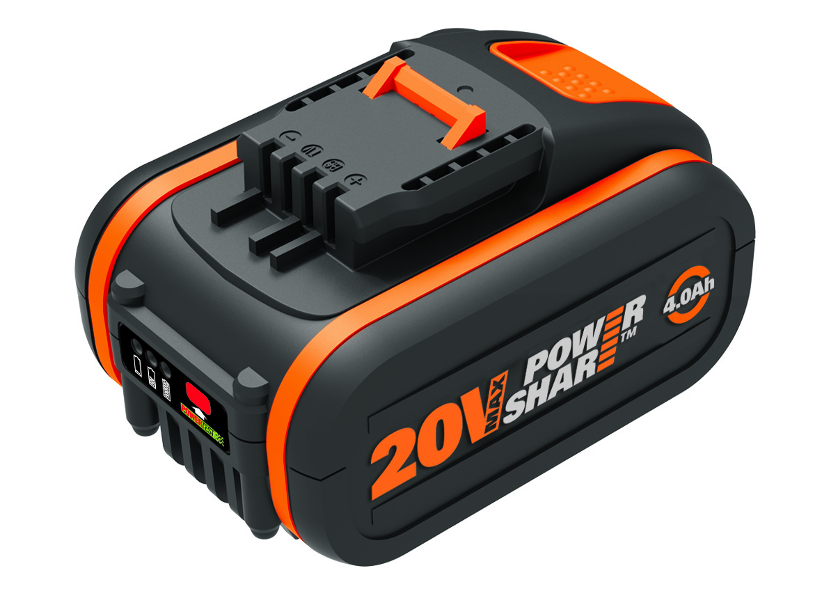 Worx WX183.1 - Taladro Atornillador 20V 2.0Ah (2 bat)