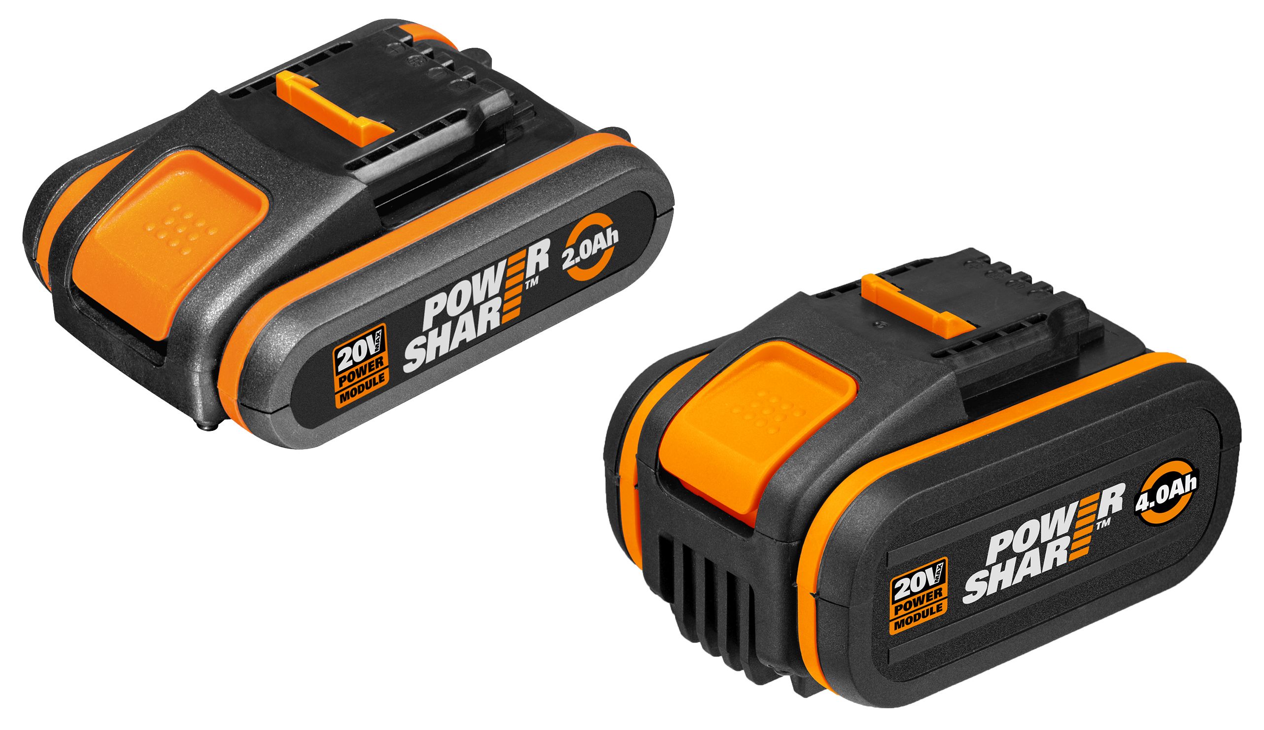Worx WA3605 - 2 Baterías 20V (2Ah+4Ah) POWERSHARE