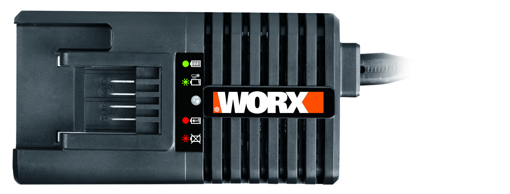 Worx WA3860 - Cargador 16V/20V Compatible POWERSHARE