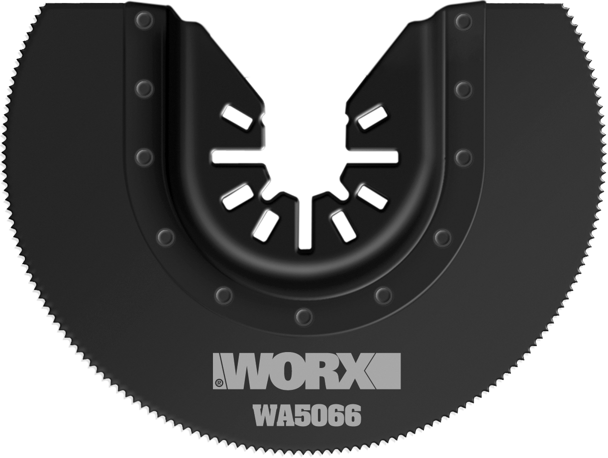 Worx WA5066.3 - 3 cuchillas de inmersión 115x140mm para madera 80mm