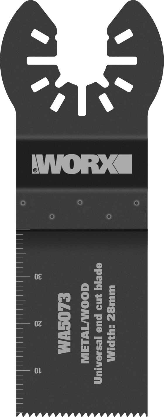 Worx WA5073.3 - 3 cuchillas de inmersión 115x140mm para madera
