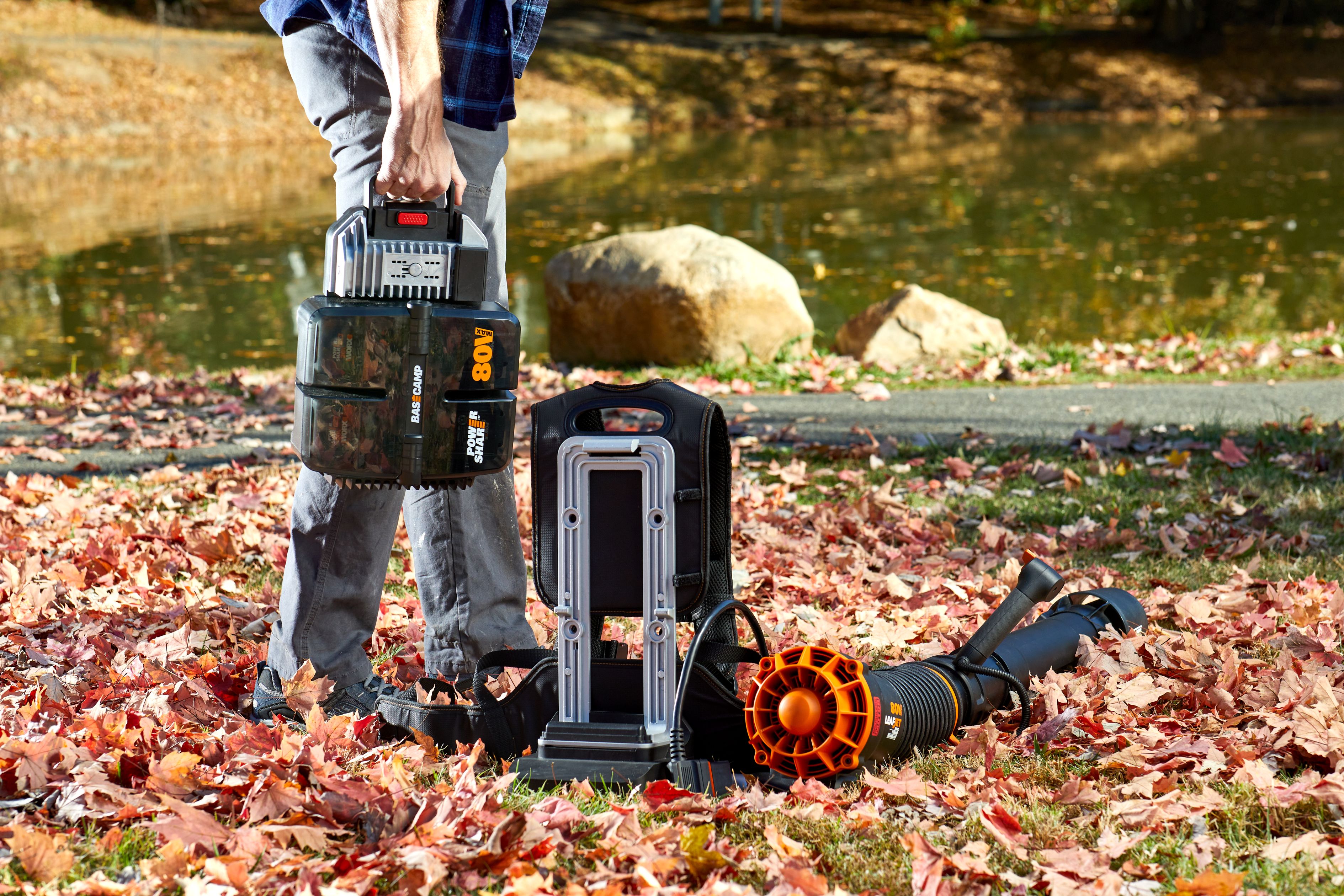 Soplador Leafjet BL NITRO 40V (2*20V) (S/bat)