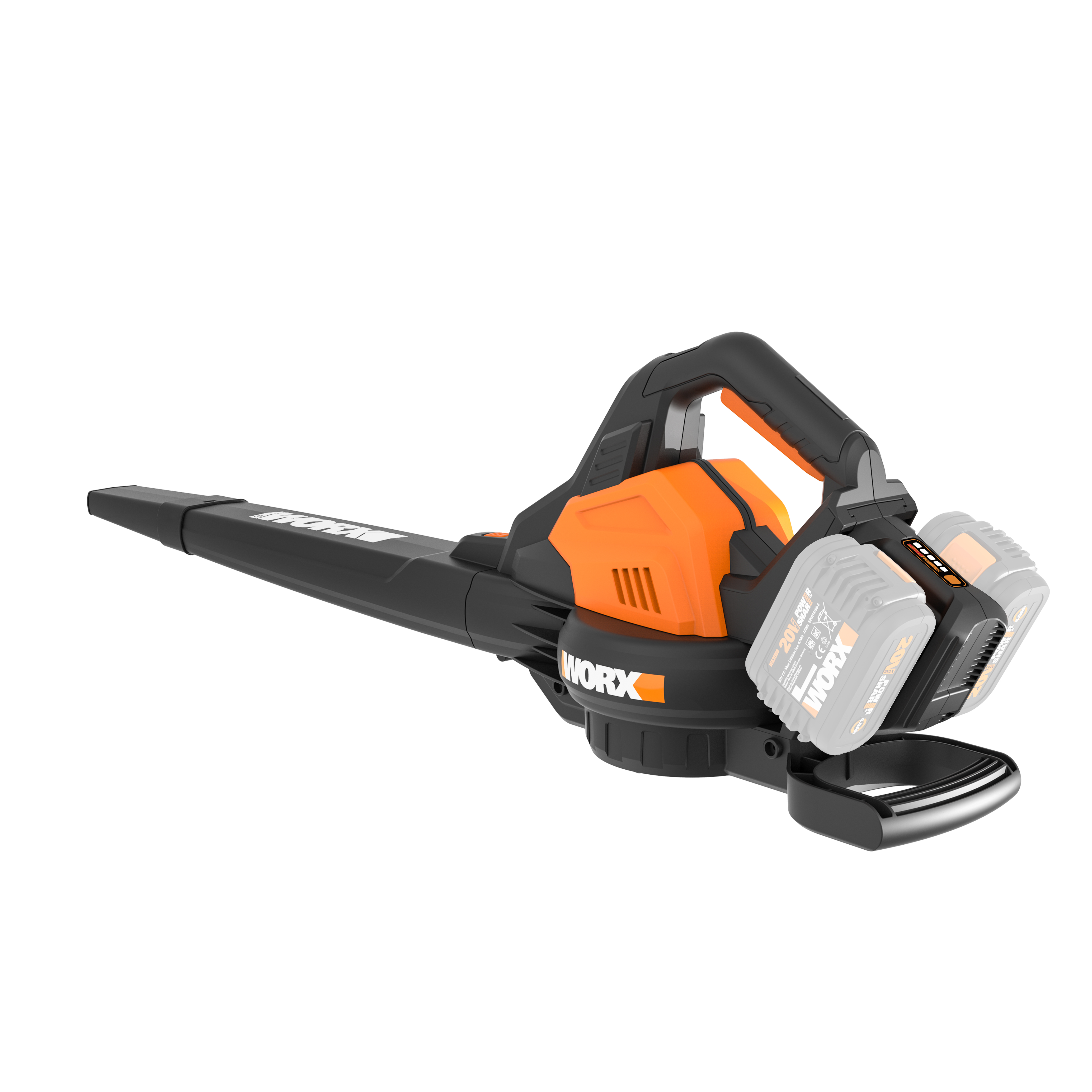 Soplador/aspirador BL 40V (2*20V) (S/bat)