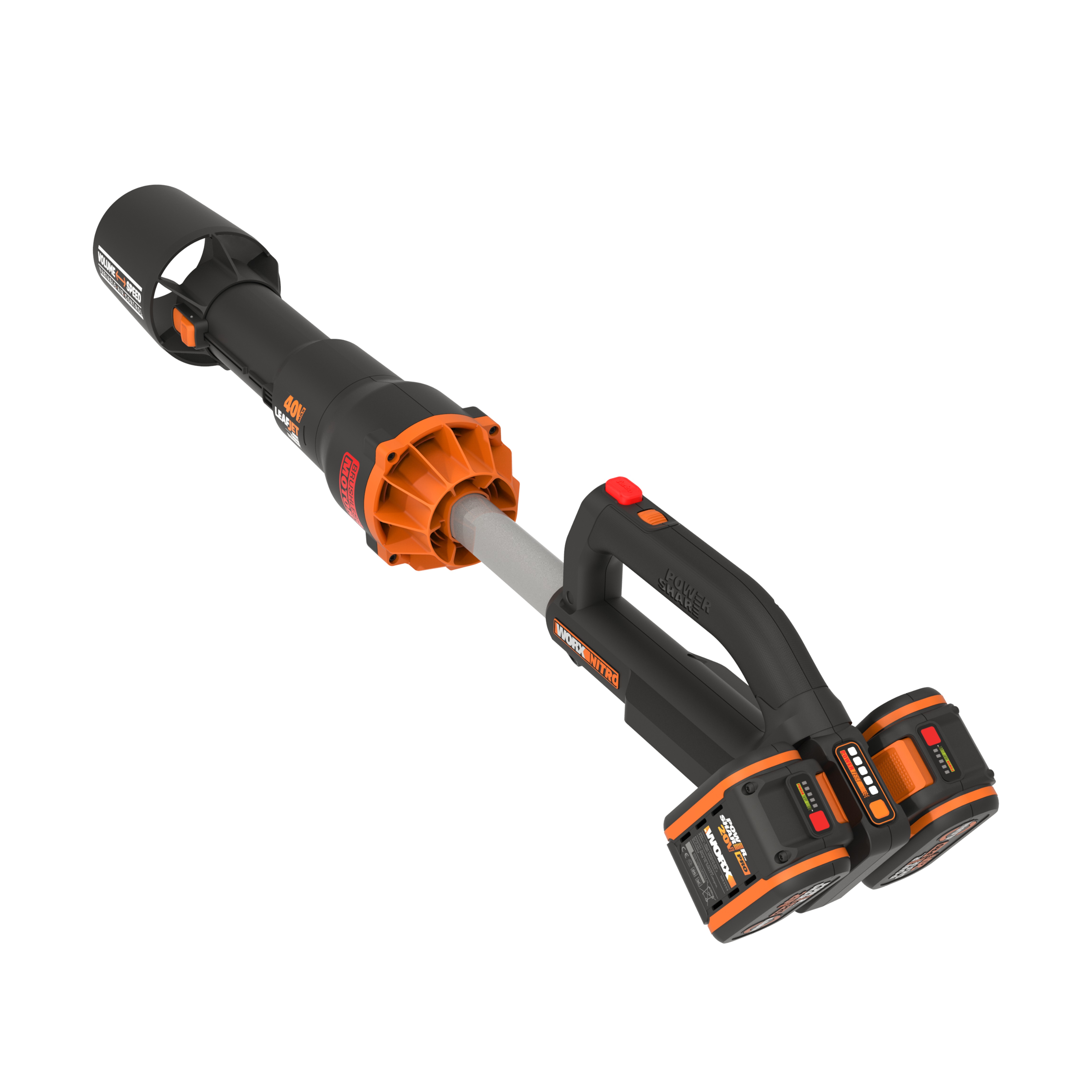 Soplador Compact Leafjet BL NITRO 40V (2*20V) (2bat 4,0Ah)