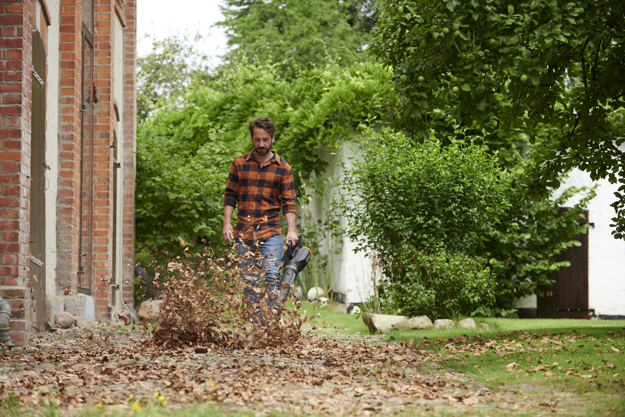 Soplador de mochila Leafjet NITRO 80V (4*20V) (4bat 4,0Ah)