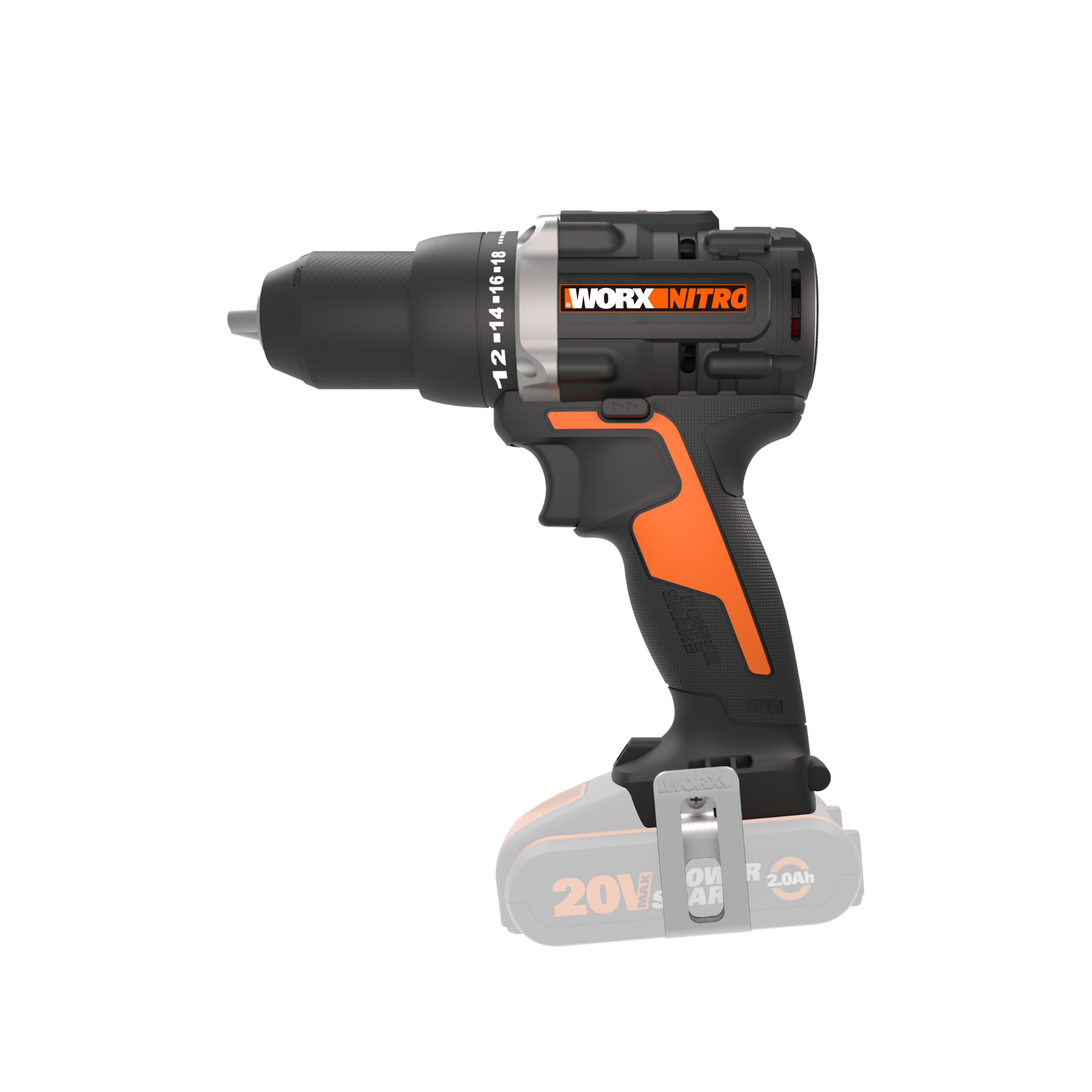 Worx WX102.9 - Taladro atornillador BL (S/bat)