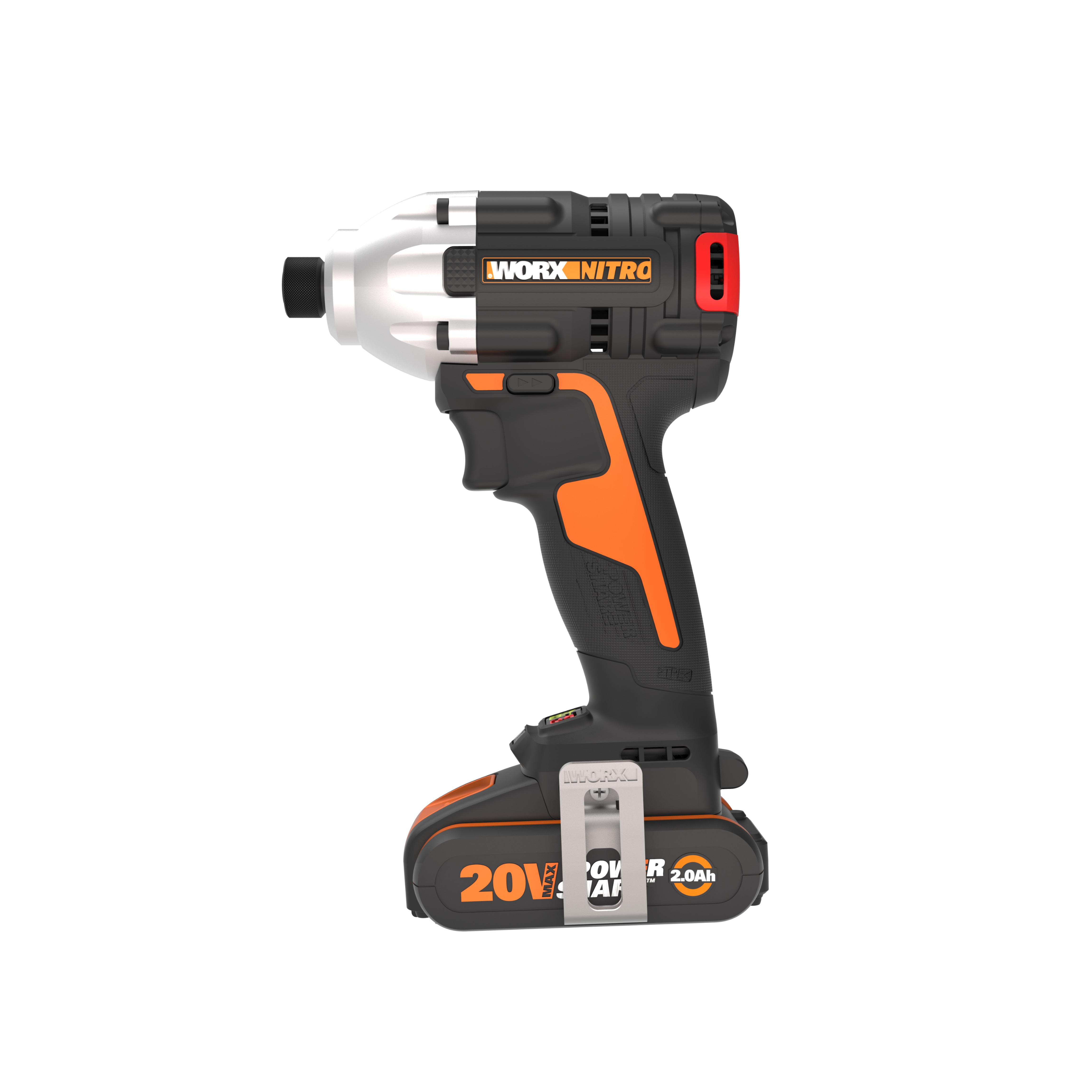 Worx WX261 - Atornillador Impacto Brushless 20V 2.0Ah (2 bat)