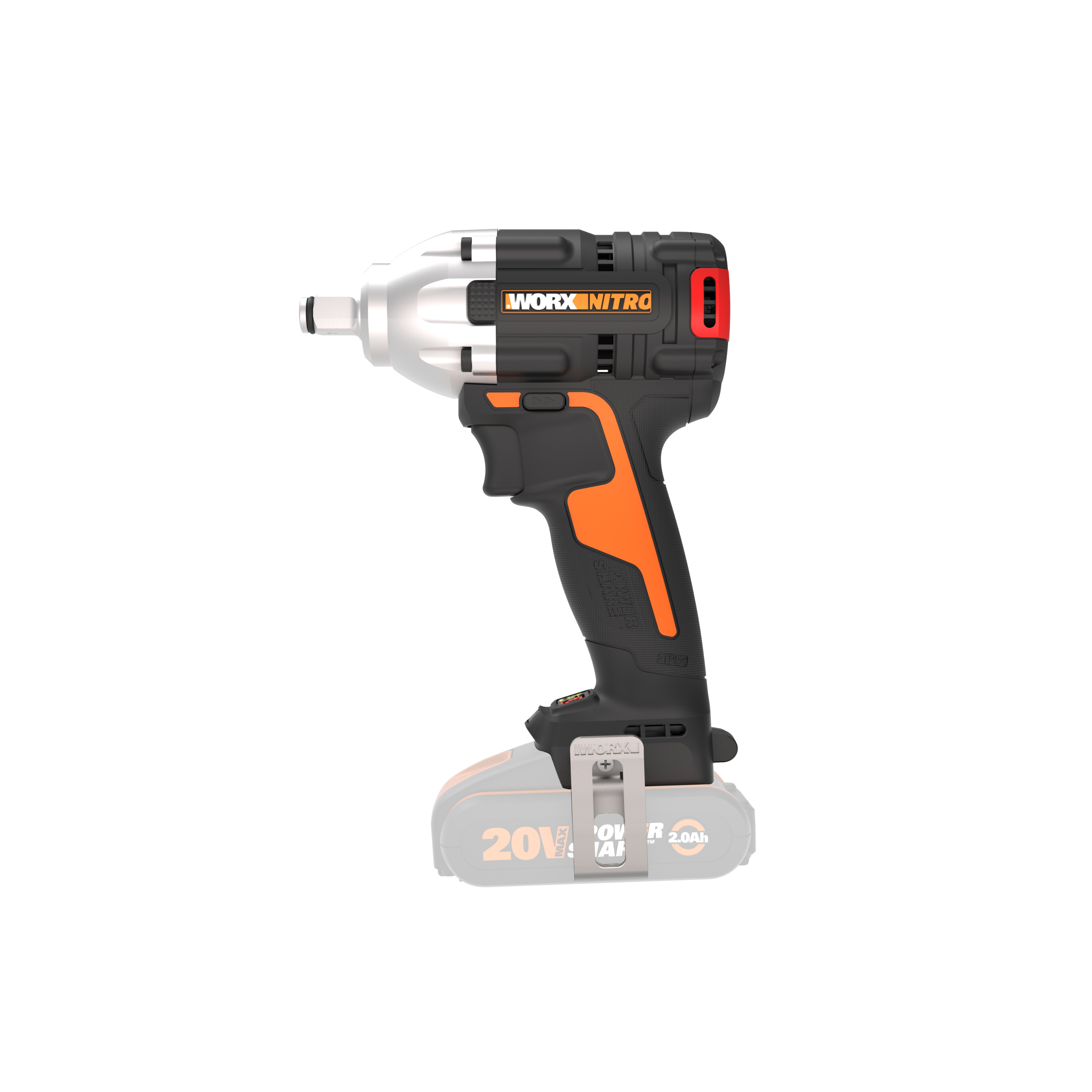 Worx WX272.9 - Llave de Impacto BL 20V (S/bat)