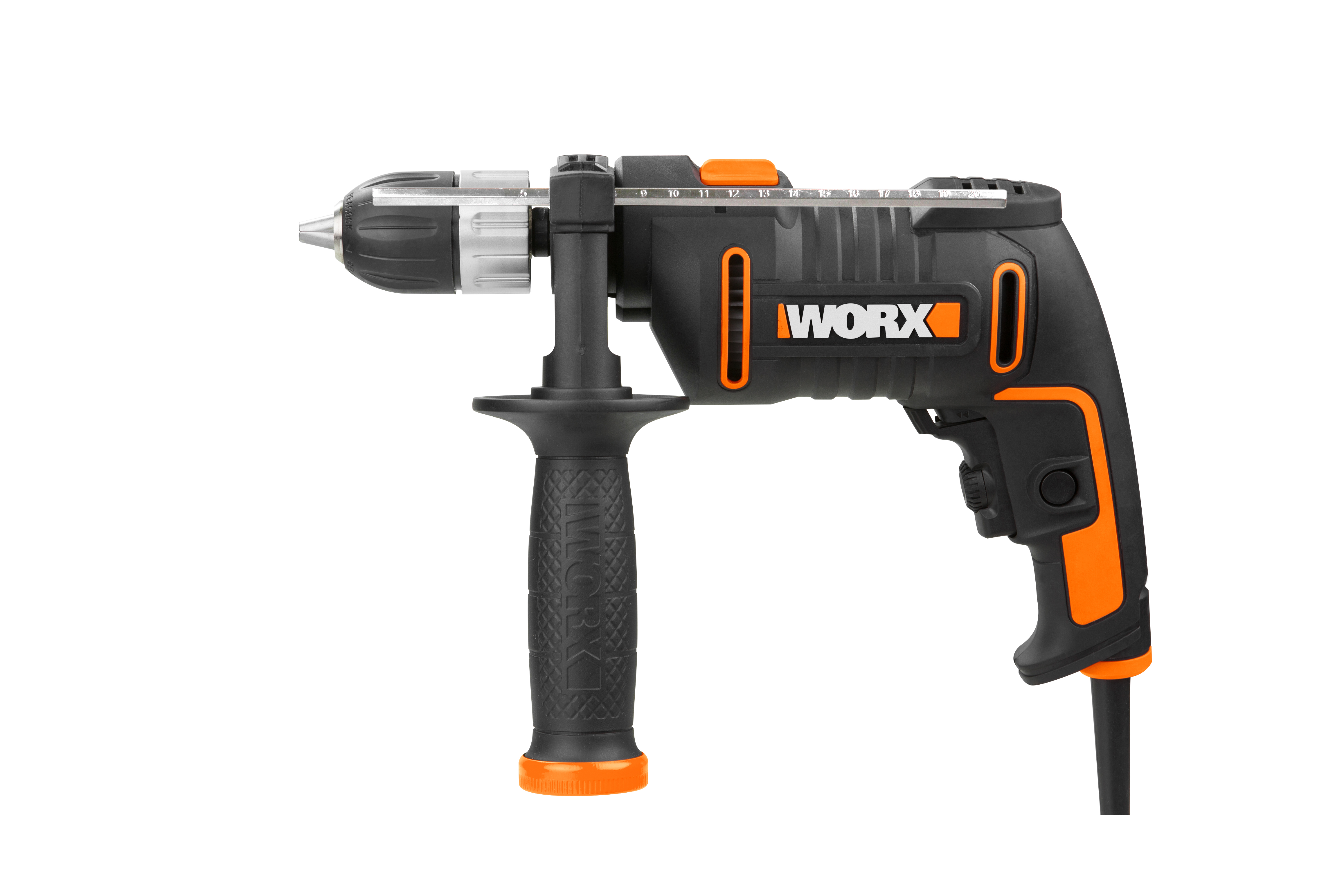Worx WX317.2 - Taladro percutor 600W