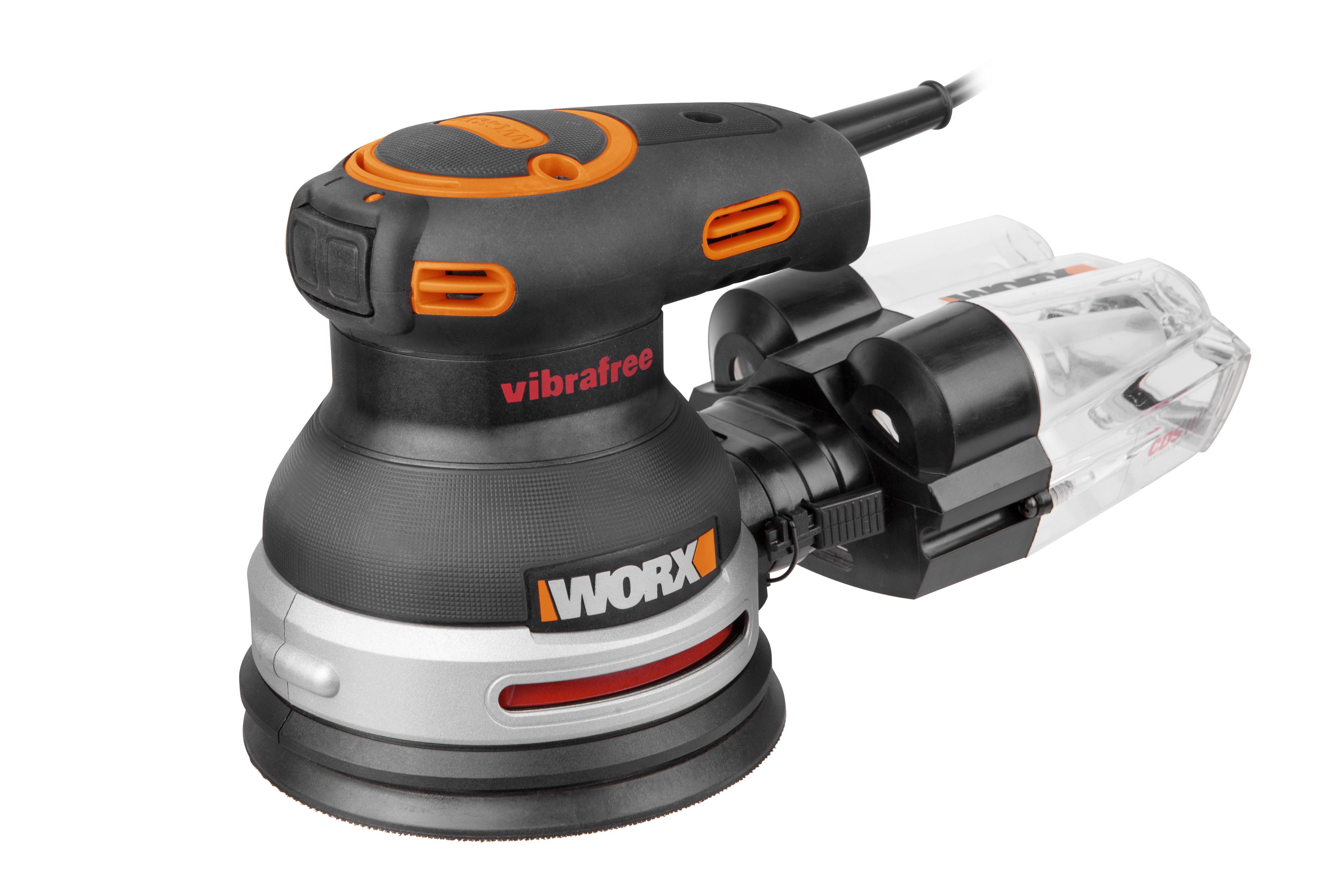 Worx DIY Worx WX655 - Lijadora excéntrica Vibrafree 380W 125mm