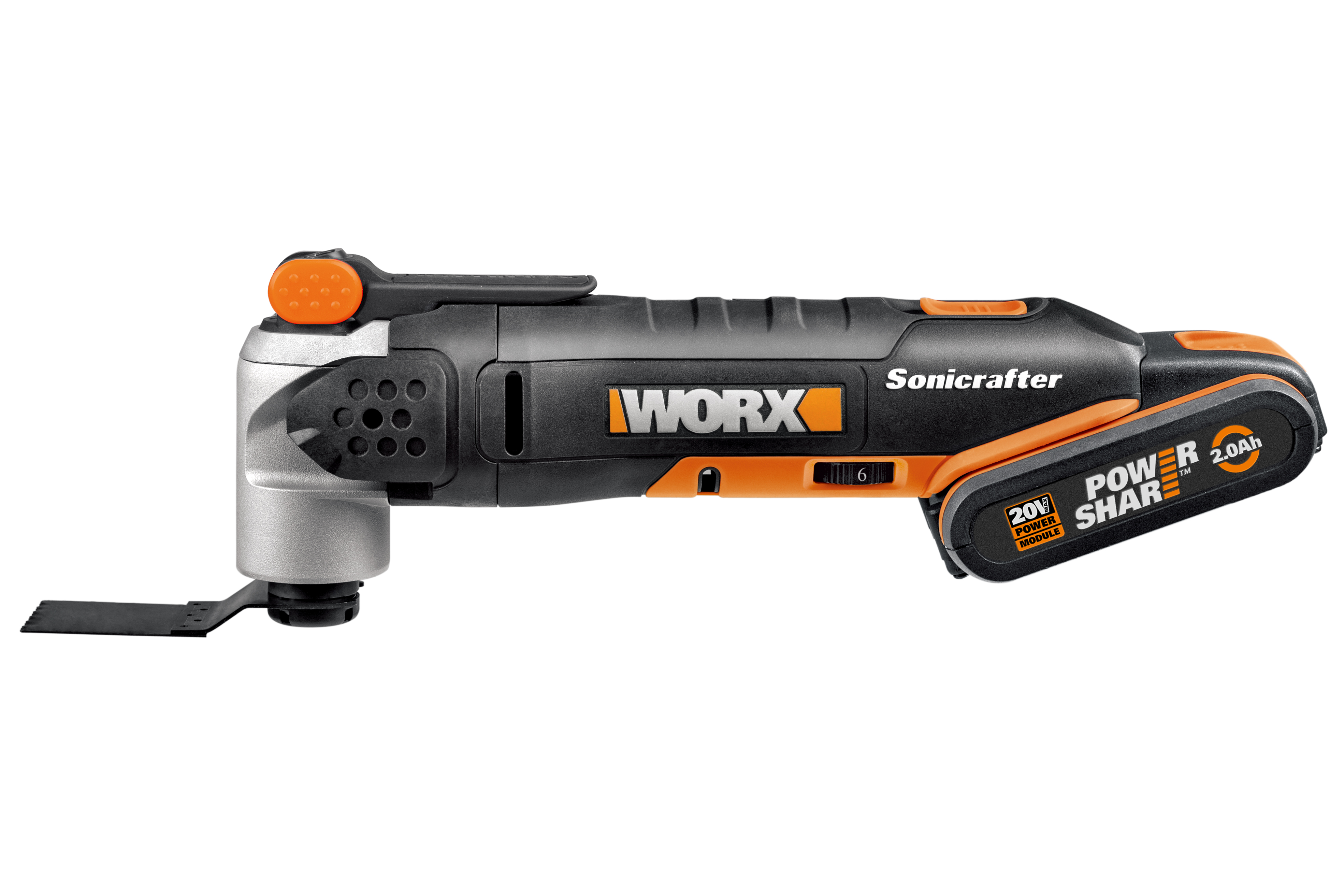 Worx DIY Worx WX678 - Multiherramienta Sonicrafter® 20V 2.0Ah (1bat)