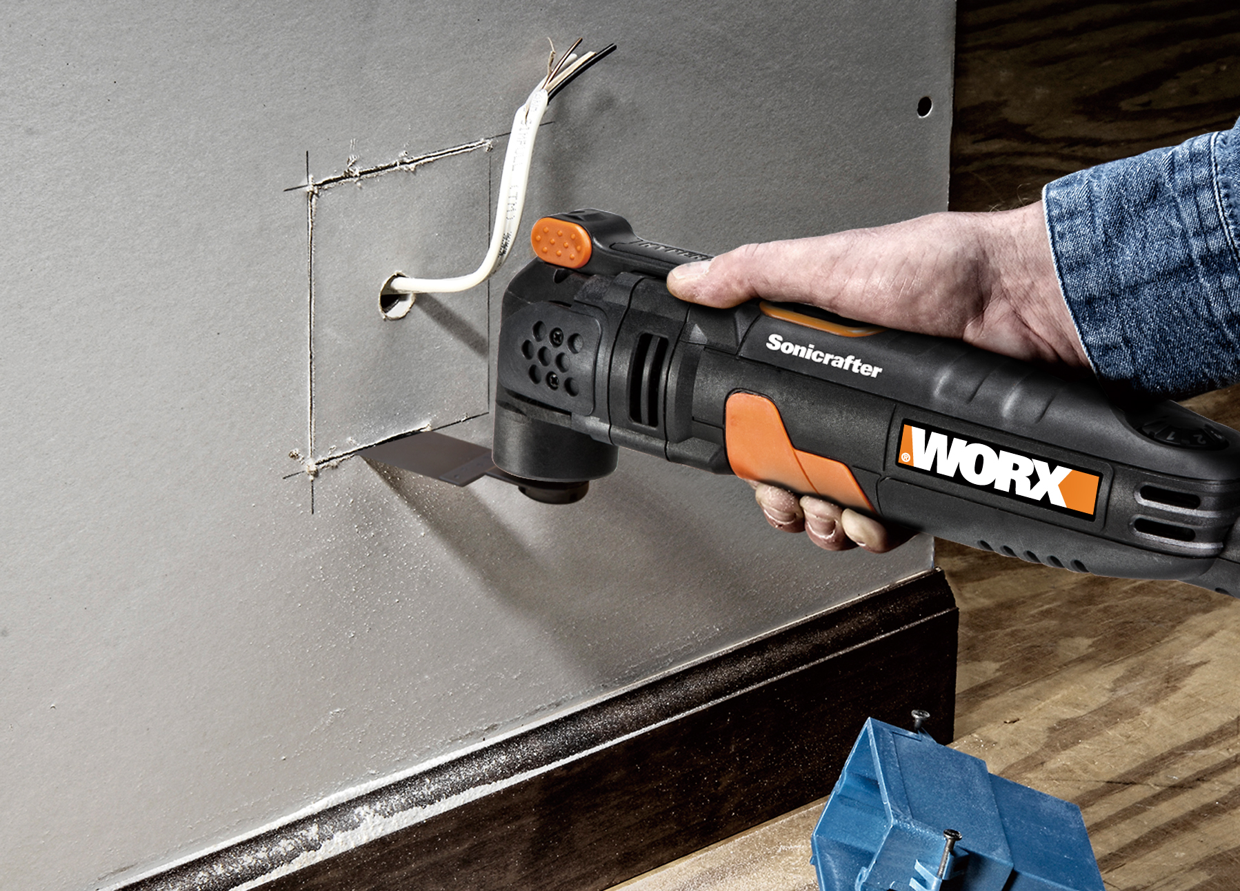 Worx WX679 - Multiherramienta Sonicrafter® 250W